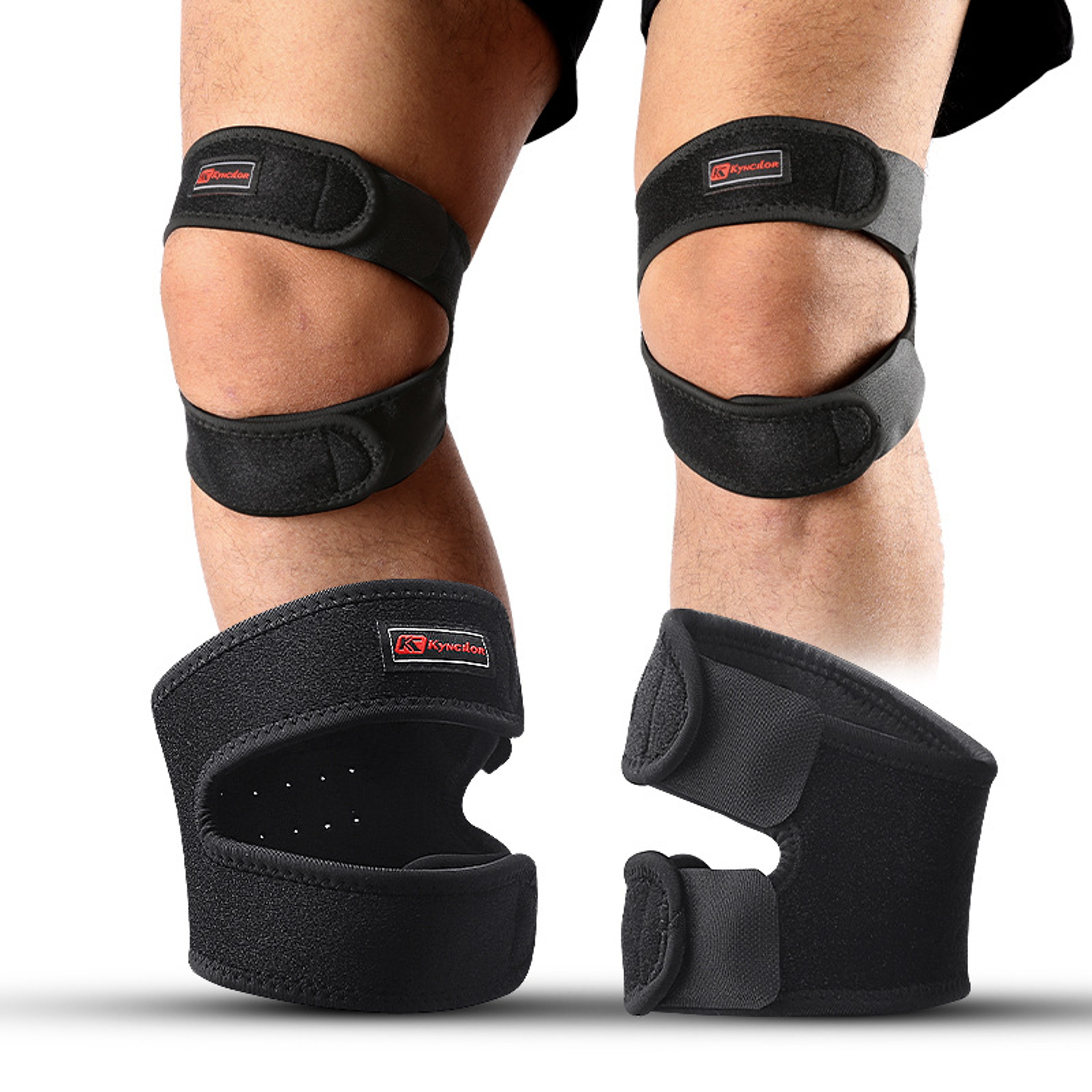 Adjustable Knee Brace With Patella Support 0