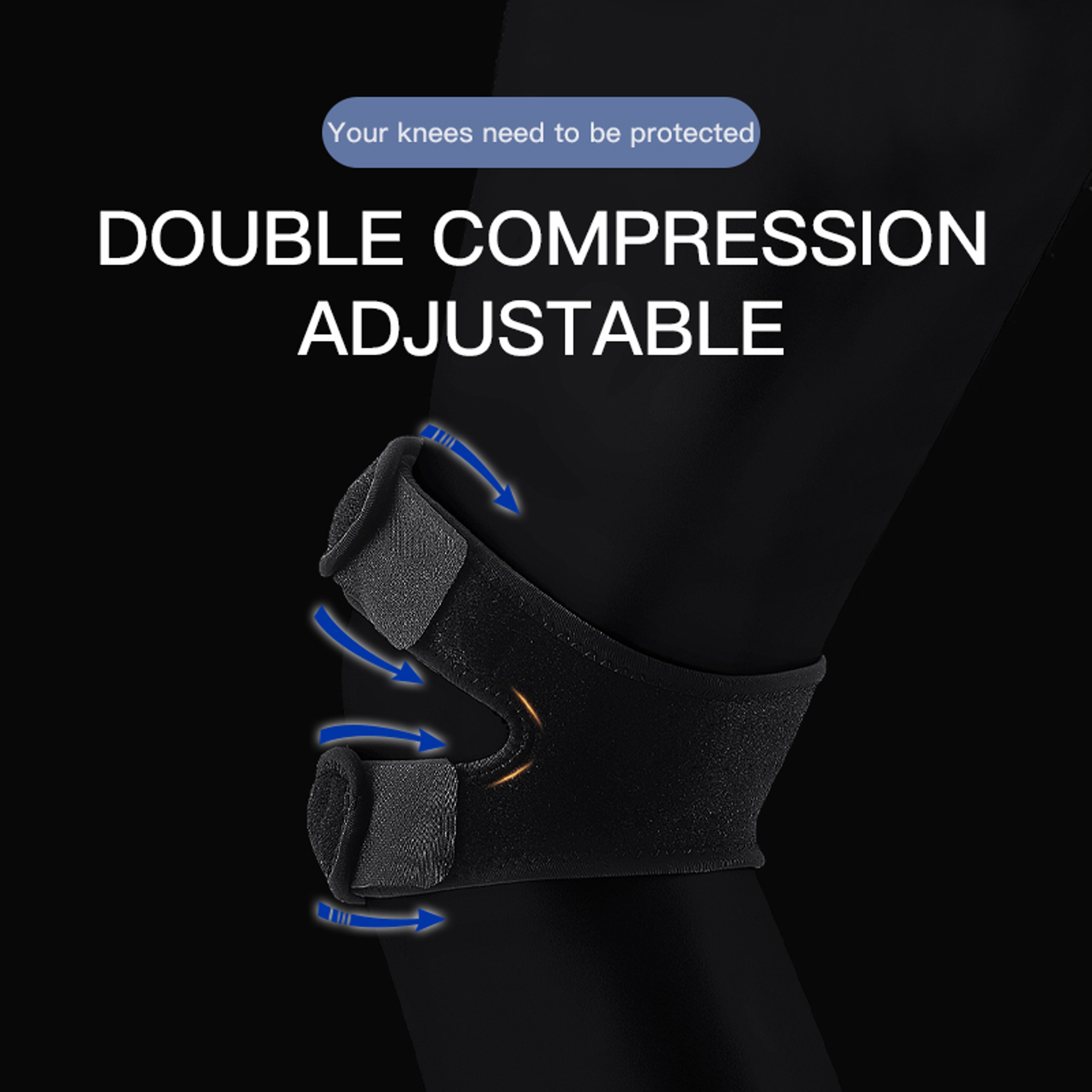 Adjustable Knee Brace With Patella Support 4