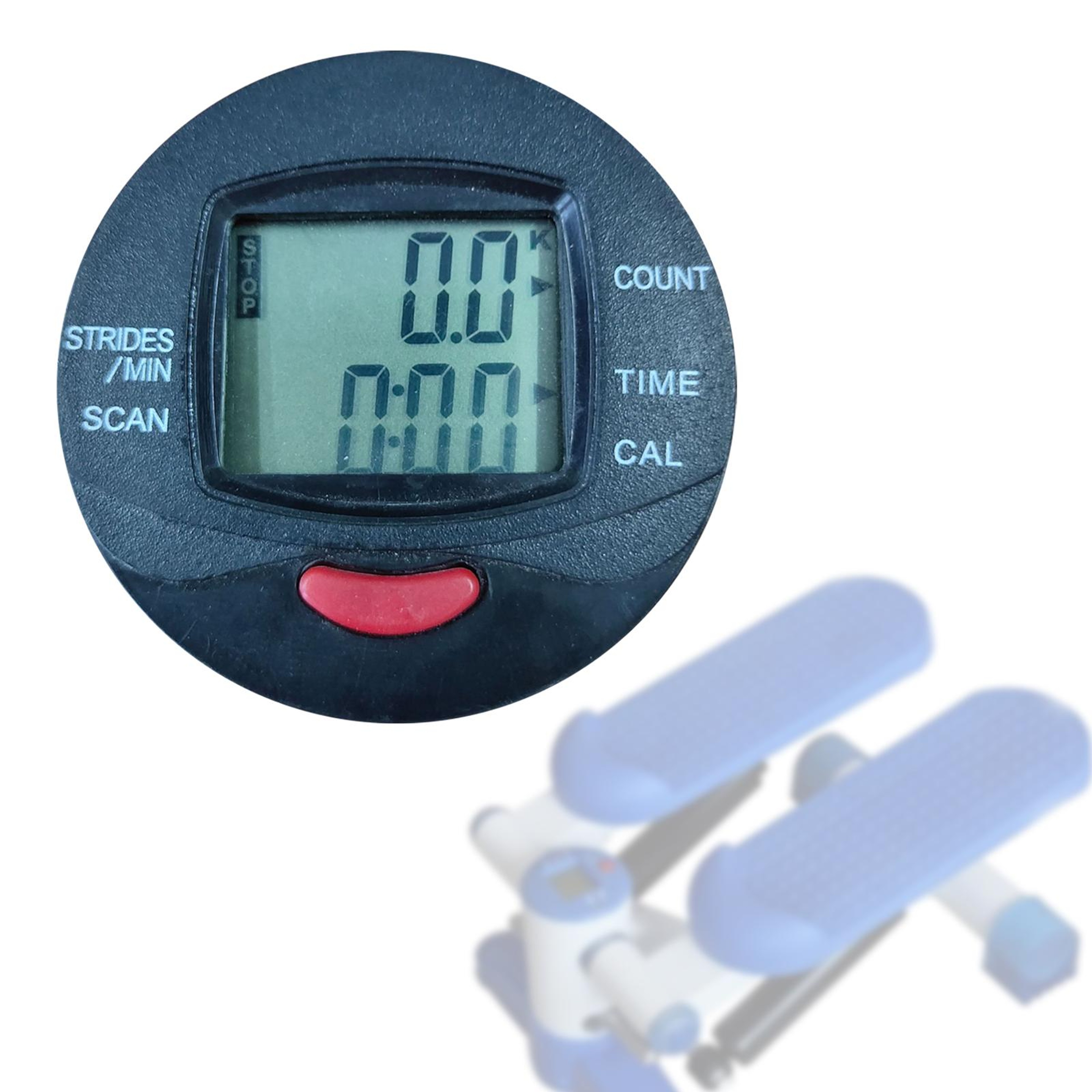 Digital Pedometer Counter For Step Machines Calories Time Speed Monitor 3