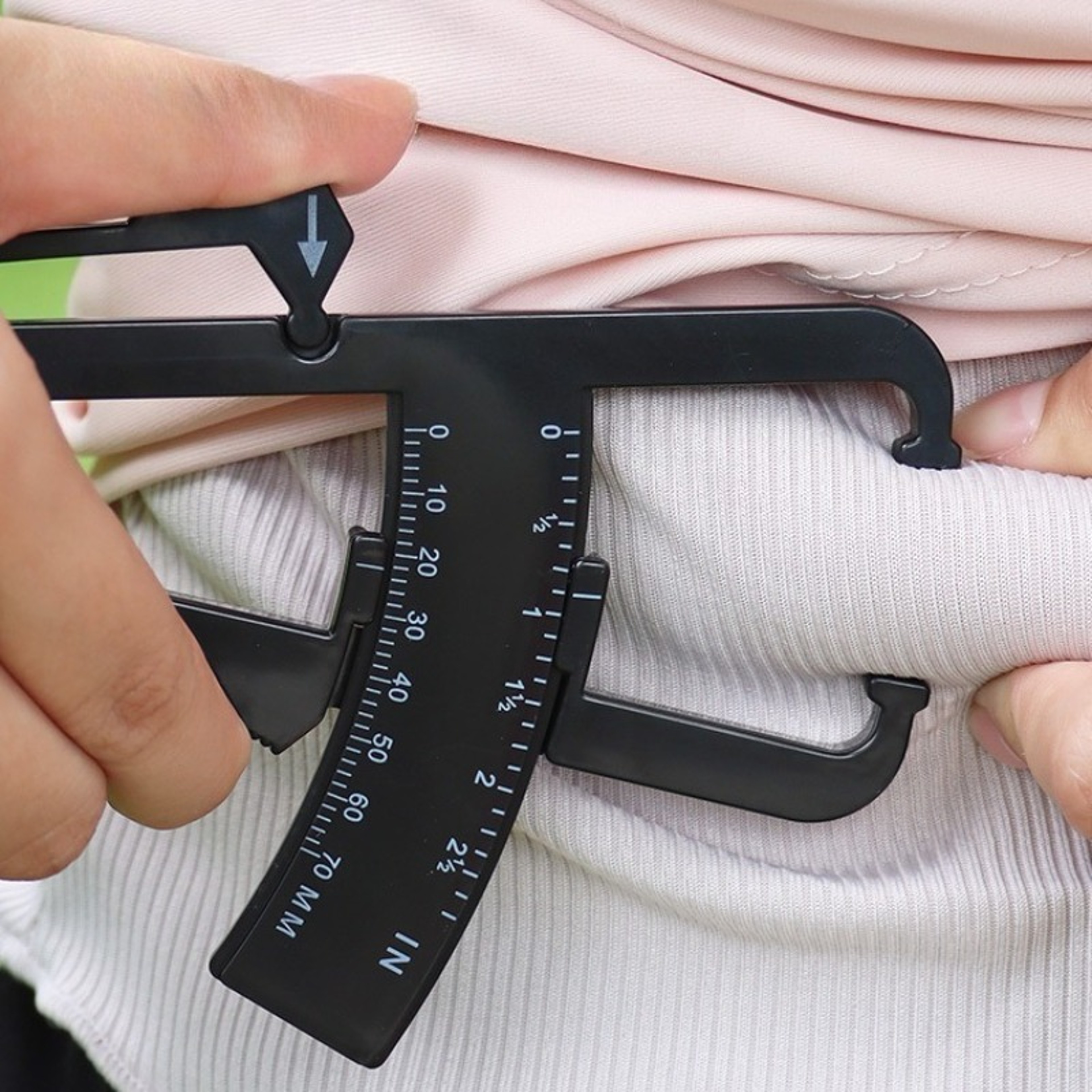 Body Fat Caliper Kit With Body Composition Measurement Tool For Men And Women 0