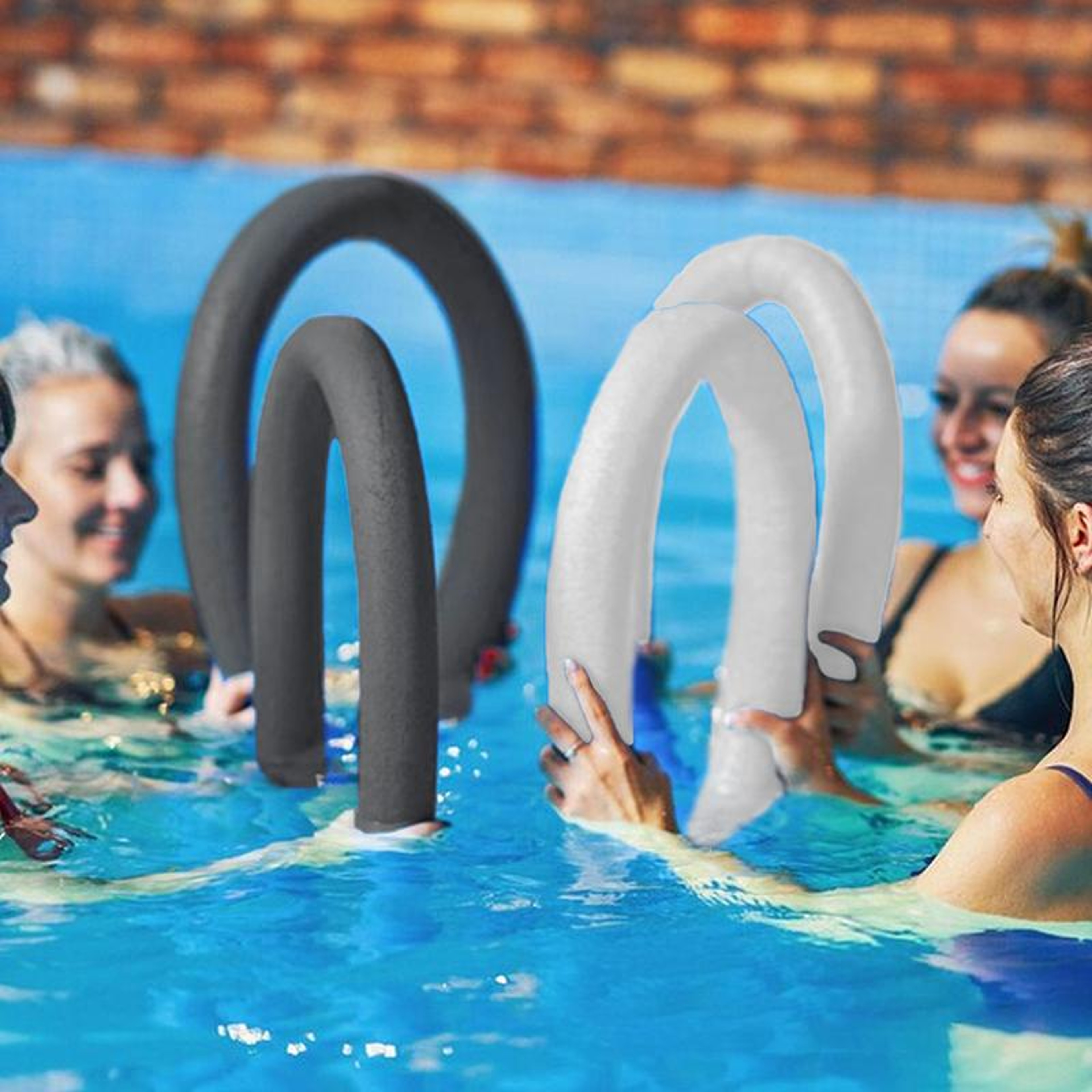 Flexible Pool Noodle Foam Float Stick For Swimming Aid Aqua Workout And Water Fun 1
