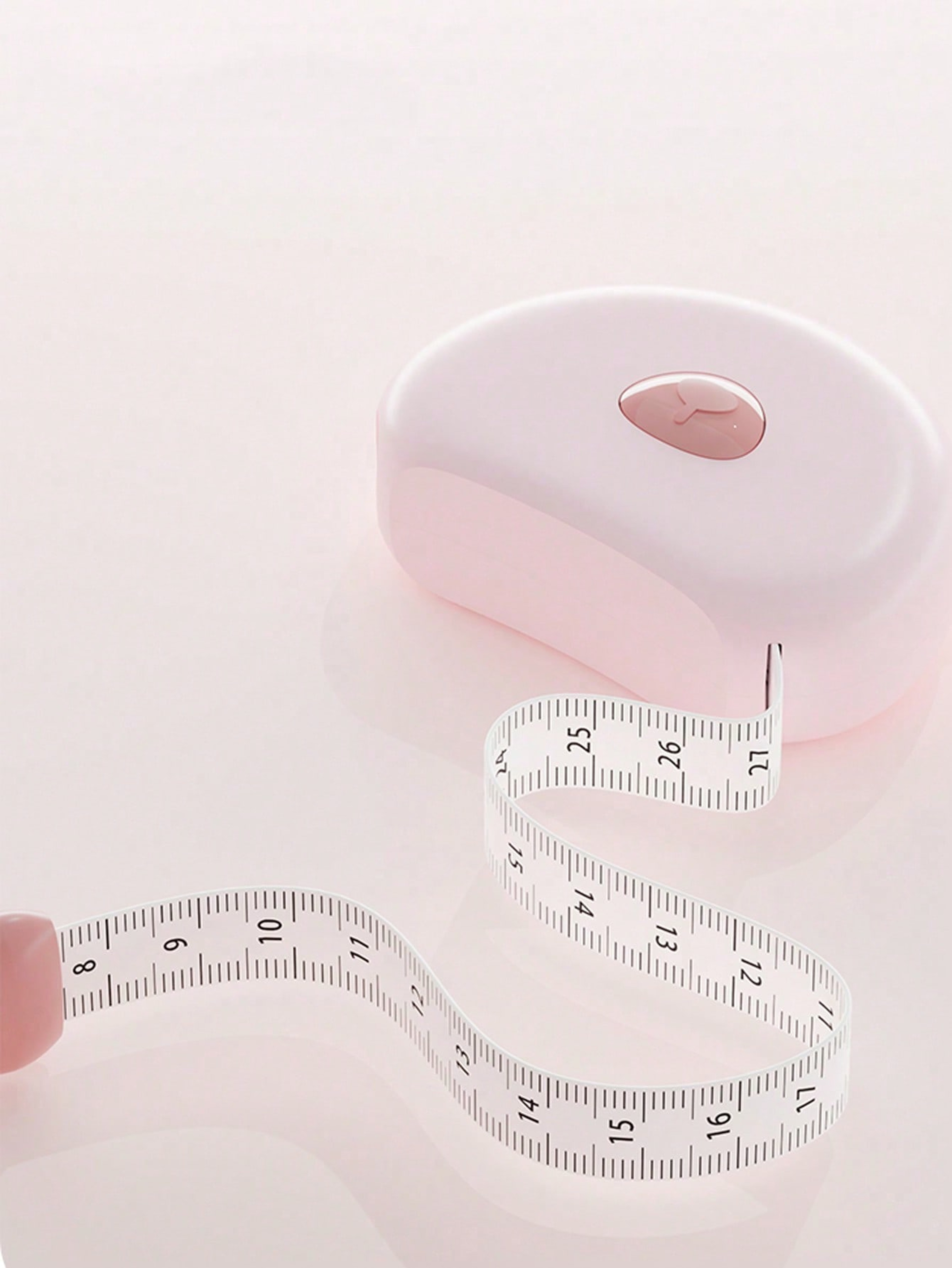 Automatic Retractable Body Measuring Tape With Magnetic Lock For Waist Fitness Tracking 4