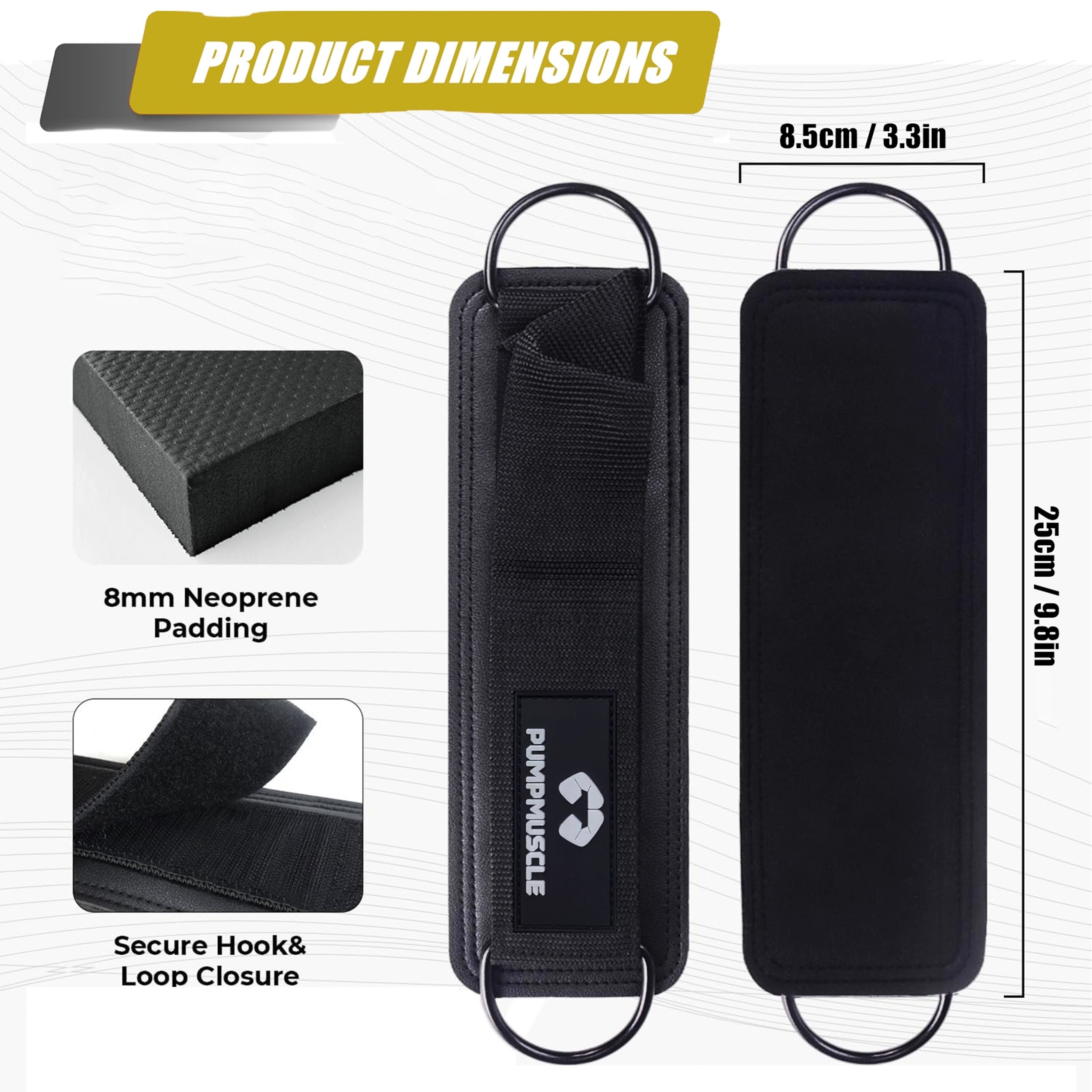 Padded Cable Machine Ankle Strap For Glute Kickbacks And Leg Workouts 1
