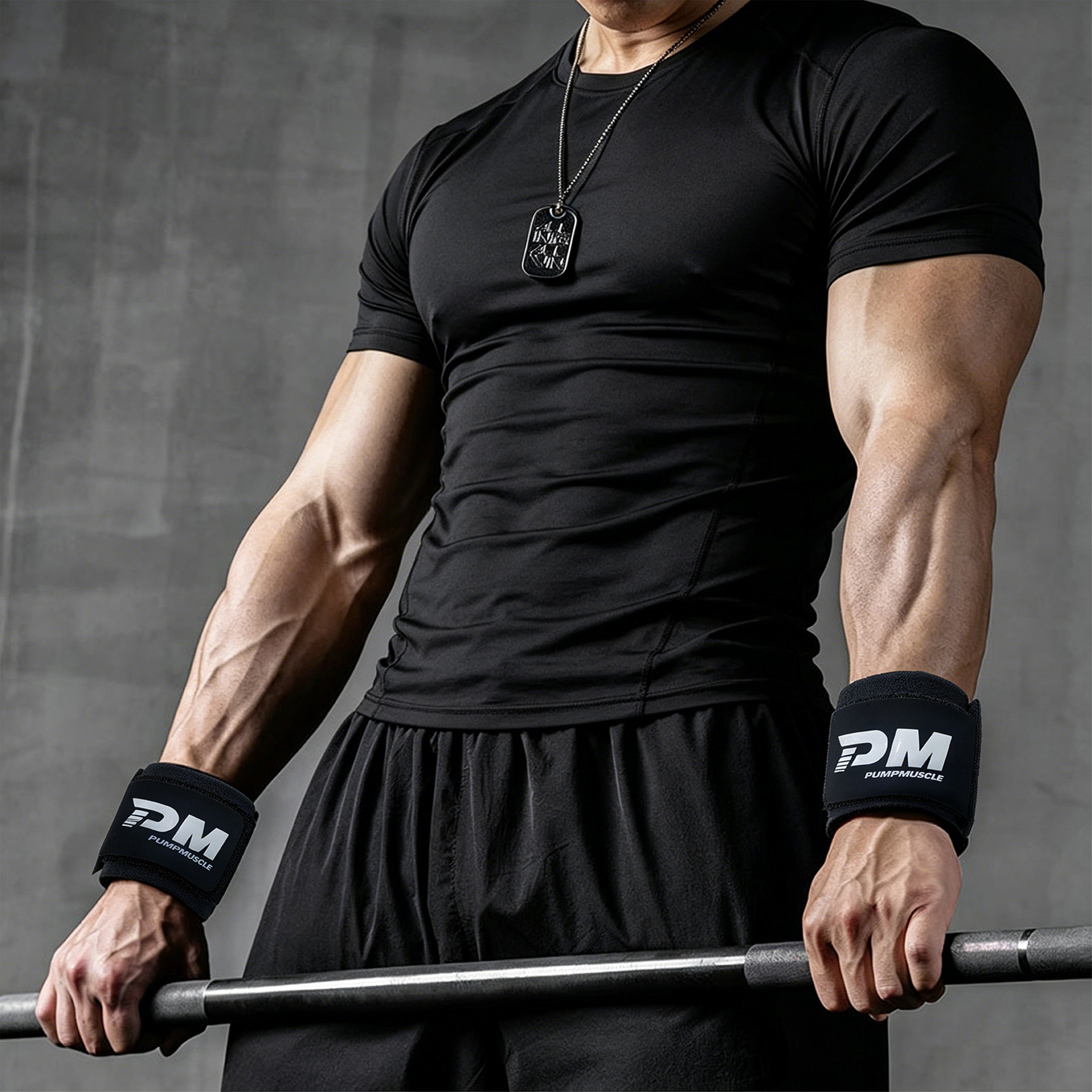 Heavy Duty Weight Lifting Wrist Wraps with Thumb Loop for Gym Support – view 5