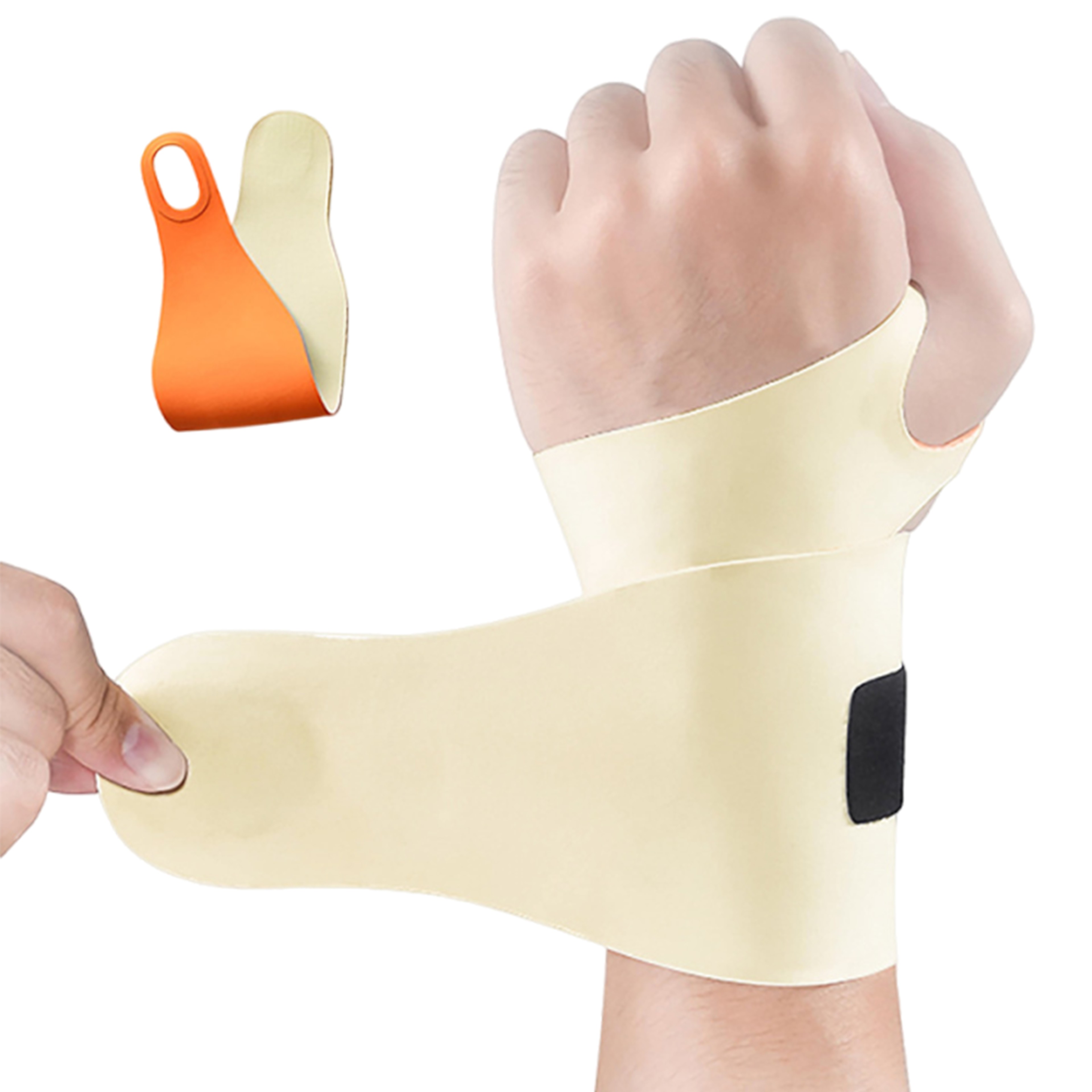 Ultra Thin Breathable Wrist Support Adjustable Compression Guard 8