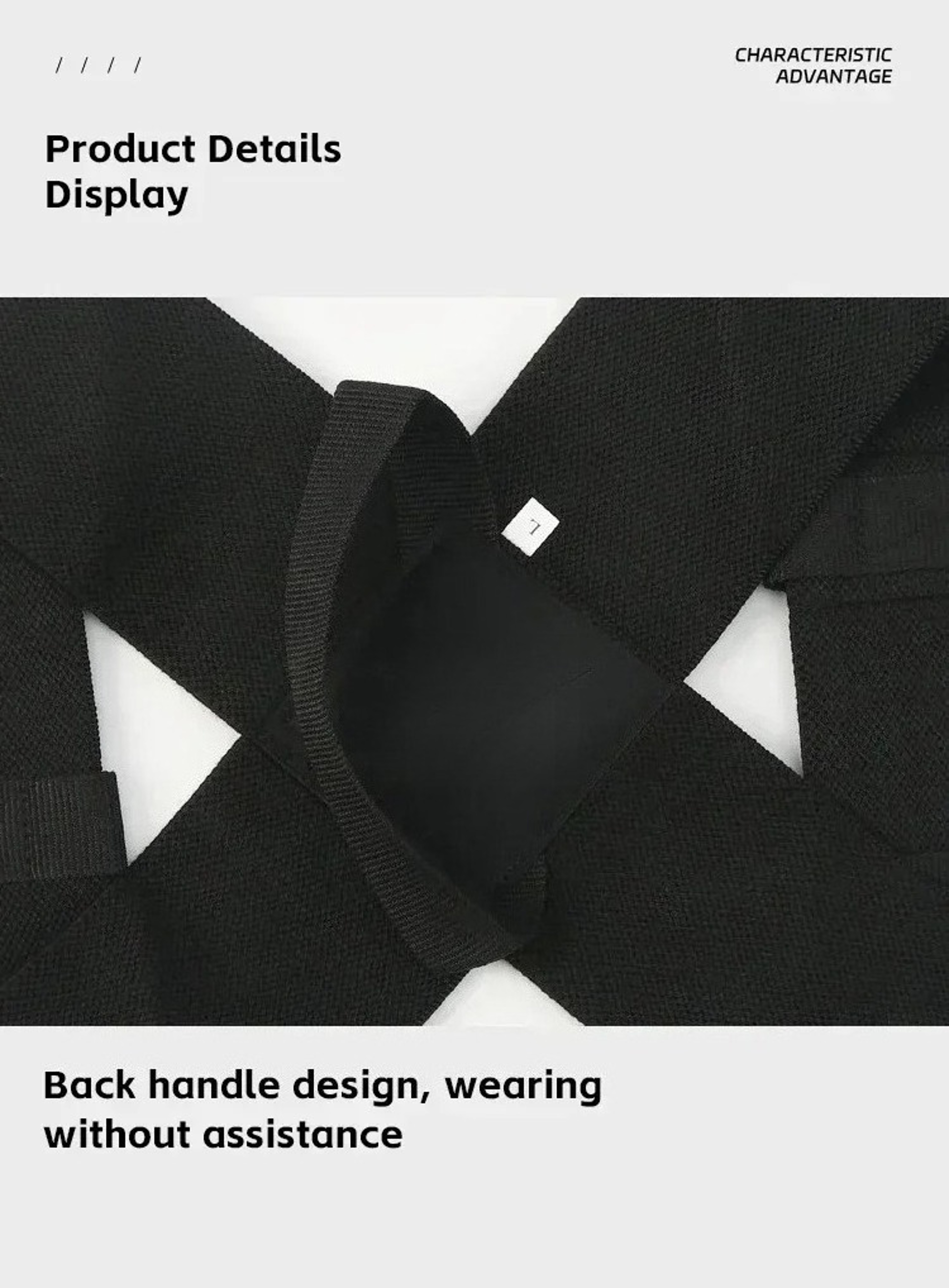 Adjustable Posture Corrector Back Brace for Upper Back Shoulder Support – view 3
