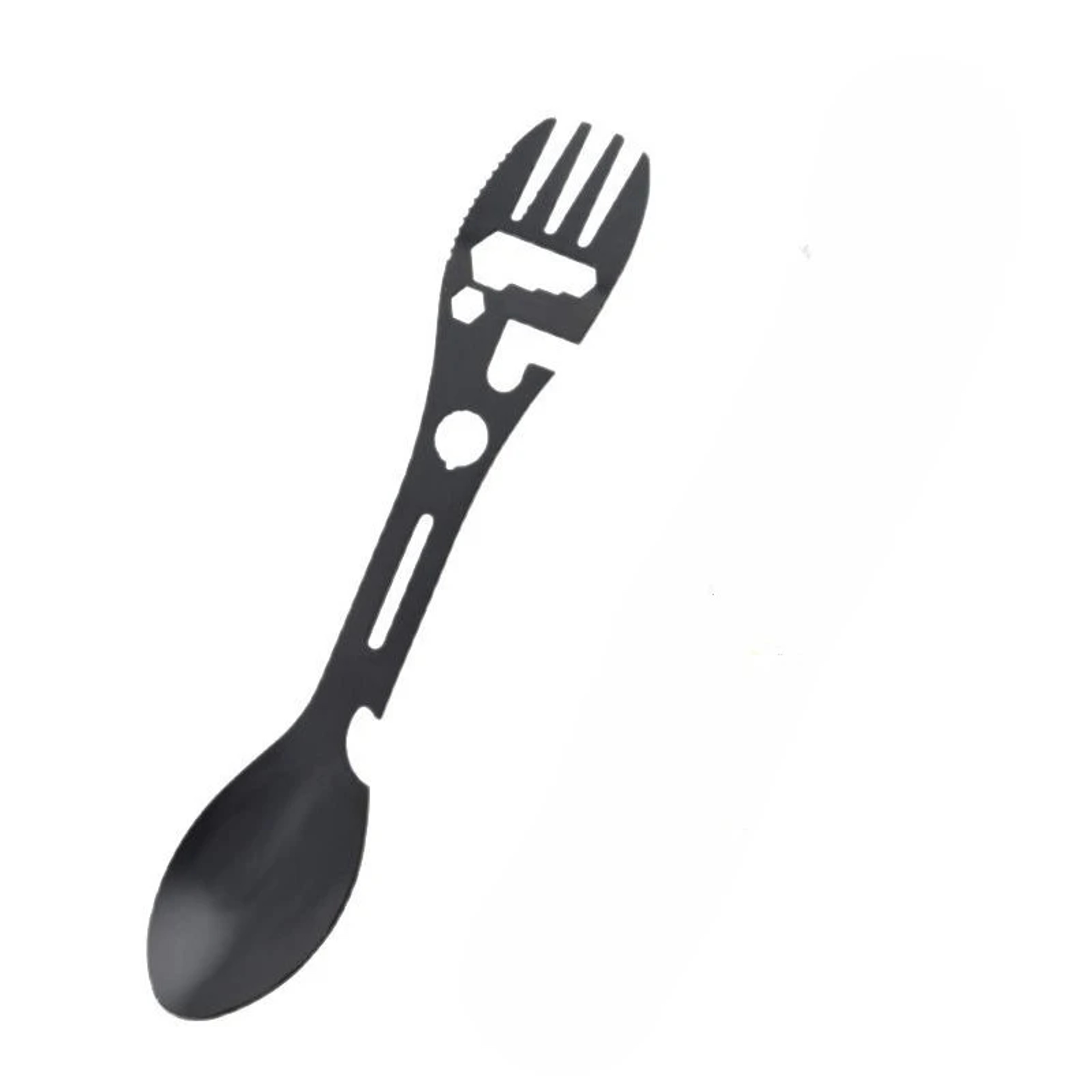 Camping Multitool Spoon with Fork, Bottle Opener and Whistle – view 8