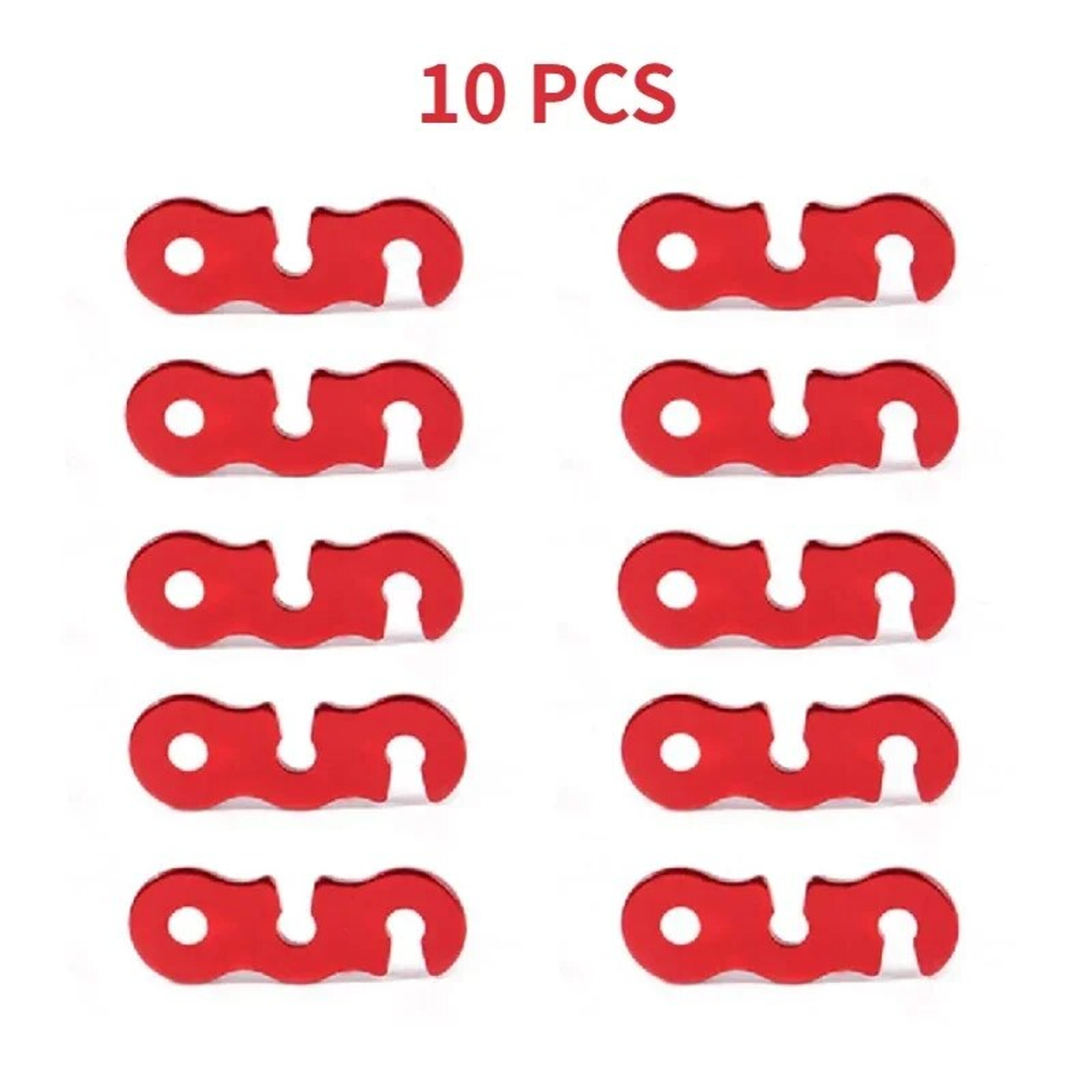 SecureHold Tent Rope Tensioners Adjustable Guyline Buckles 10 Pack 7