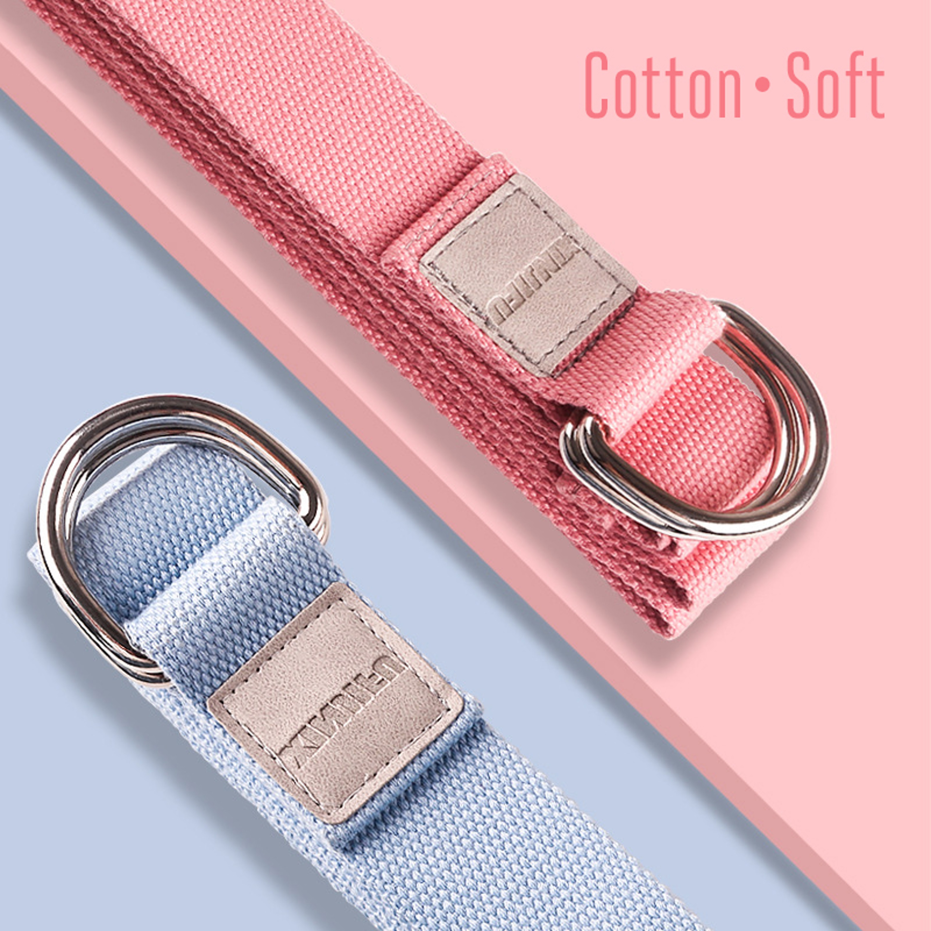 Adjustable Yoga Strap Stretching Band With D Ring Buckle For Yoga Pilates Fitness 1
