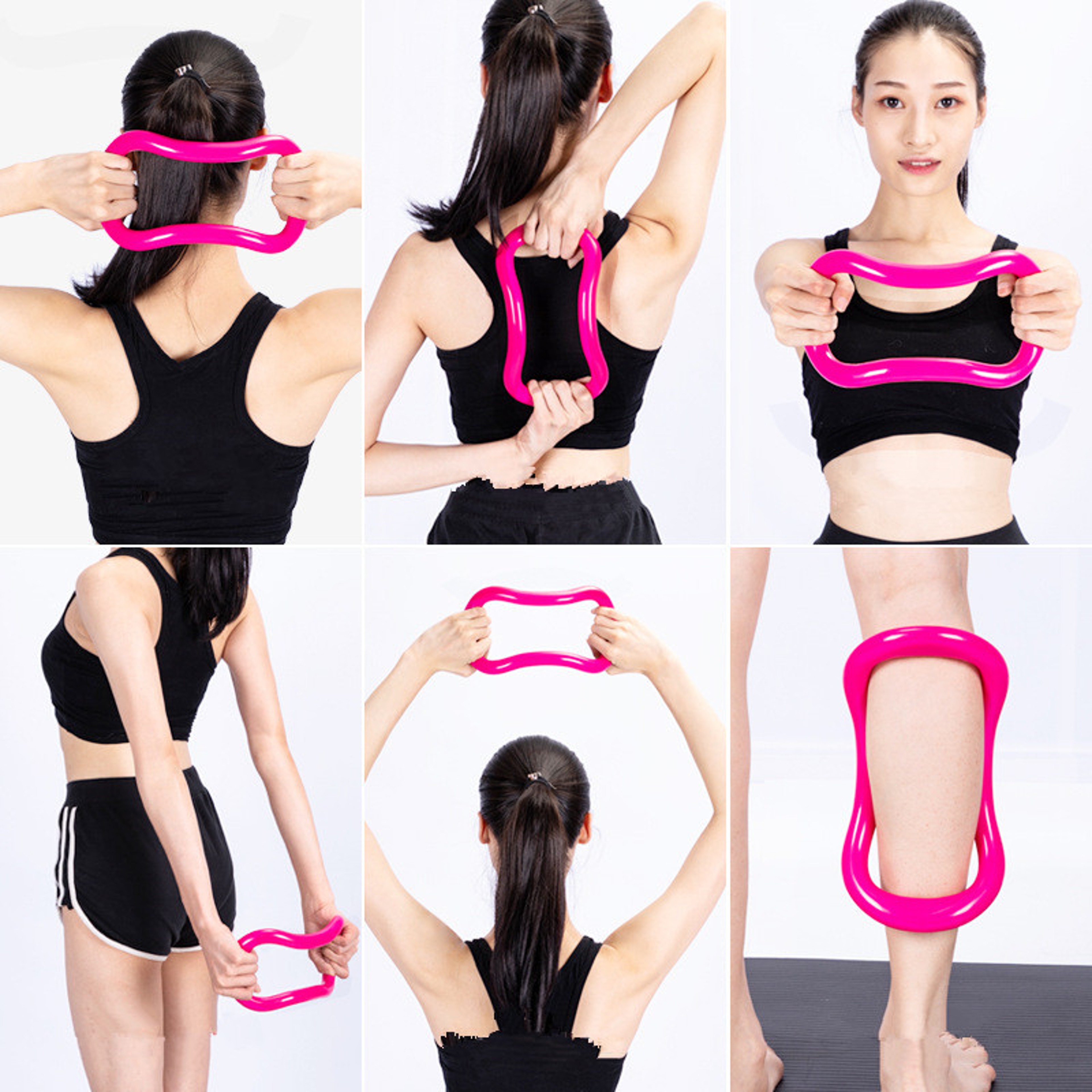 Pilates Ring Yoga Stretch Ring For Home Workout And Fitness Training 5