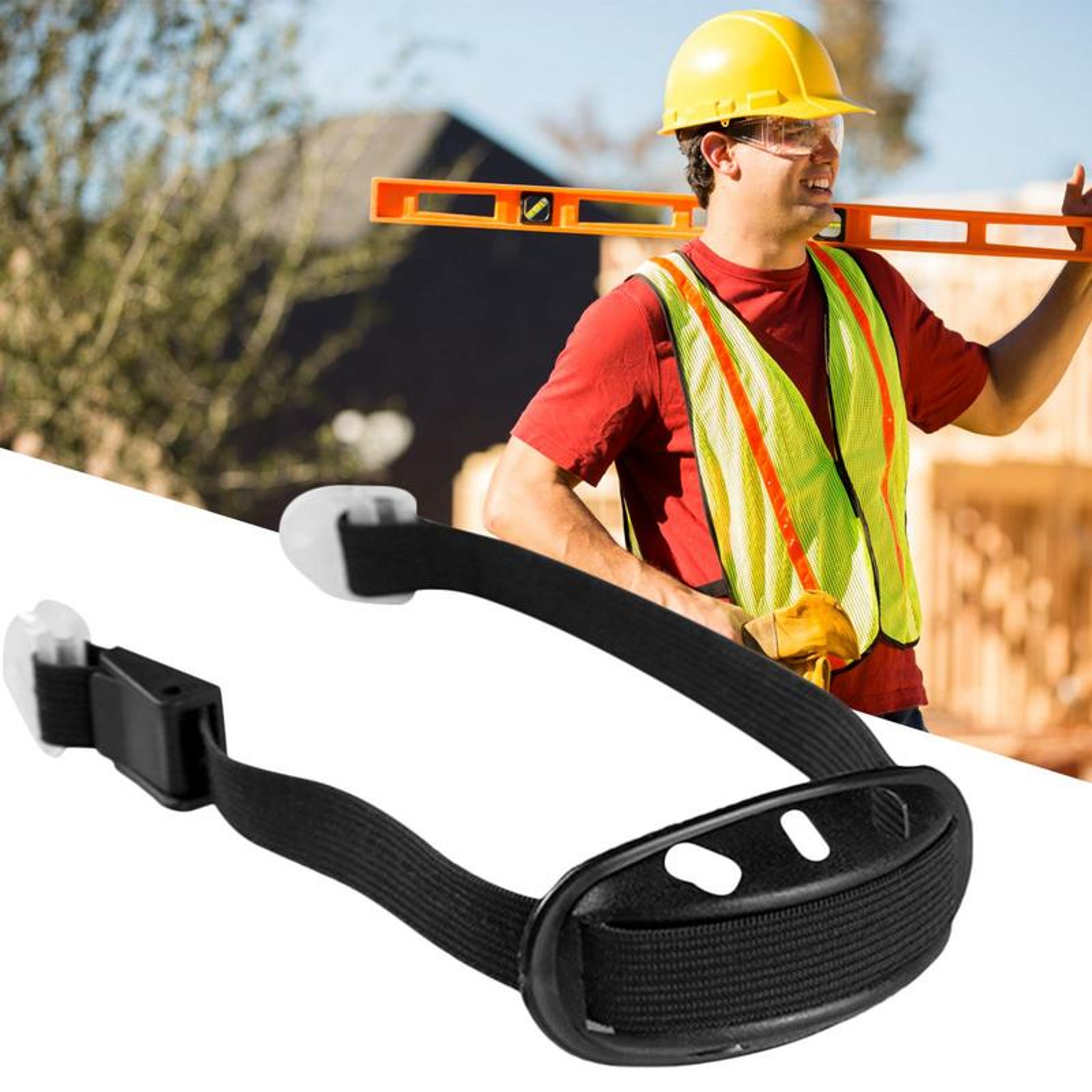 Universal Hard Hat Chin Strap With Adjustable Elastic Safety Helmet Strap 4
