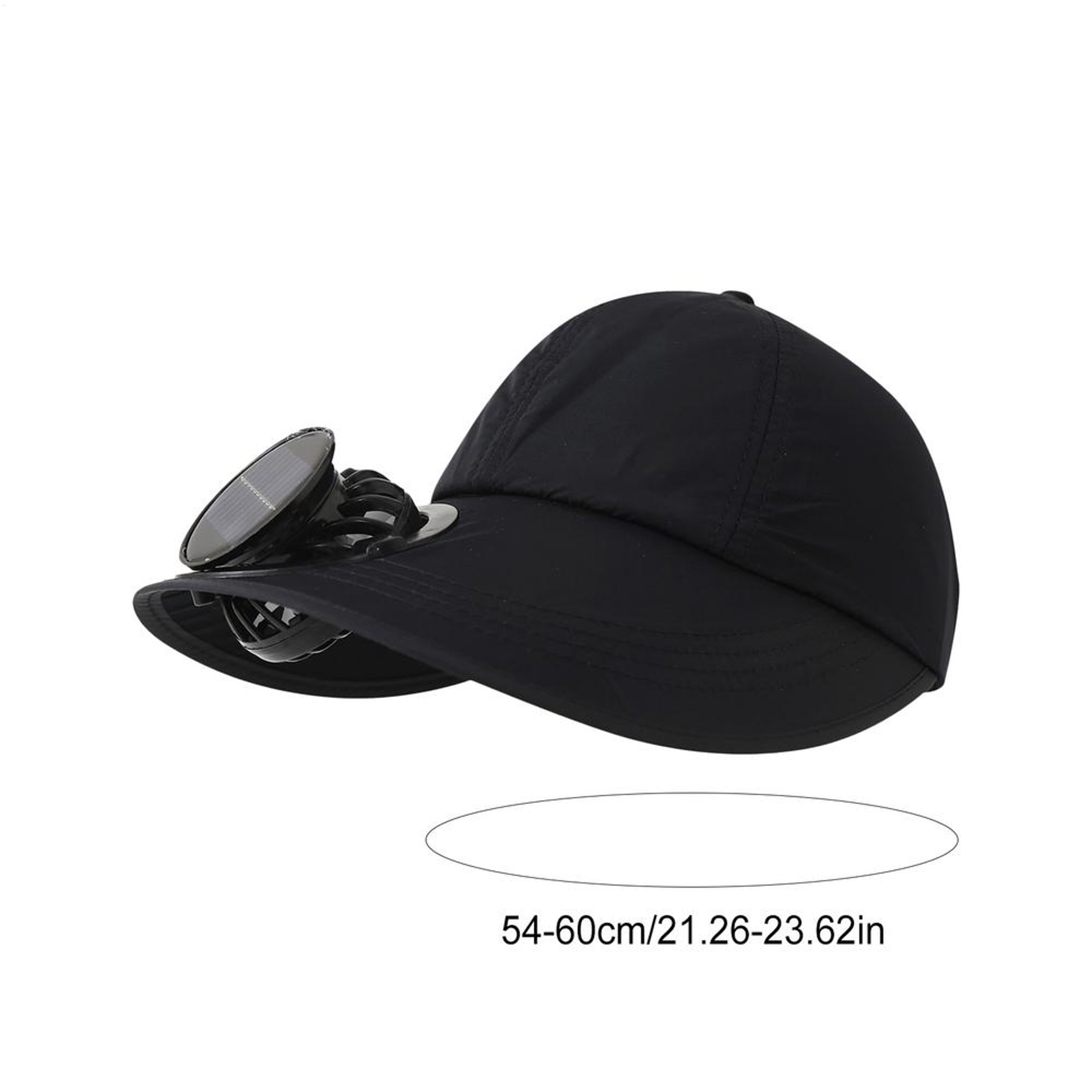 Rechargeable Fan Hat Solar Powered Cooling Sun Hat For Outdoor 5