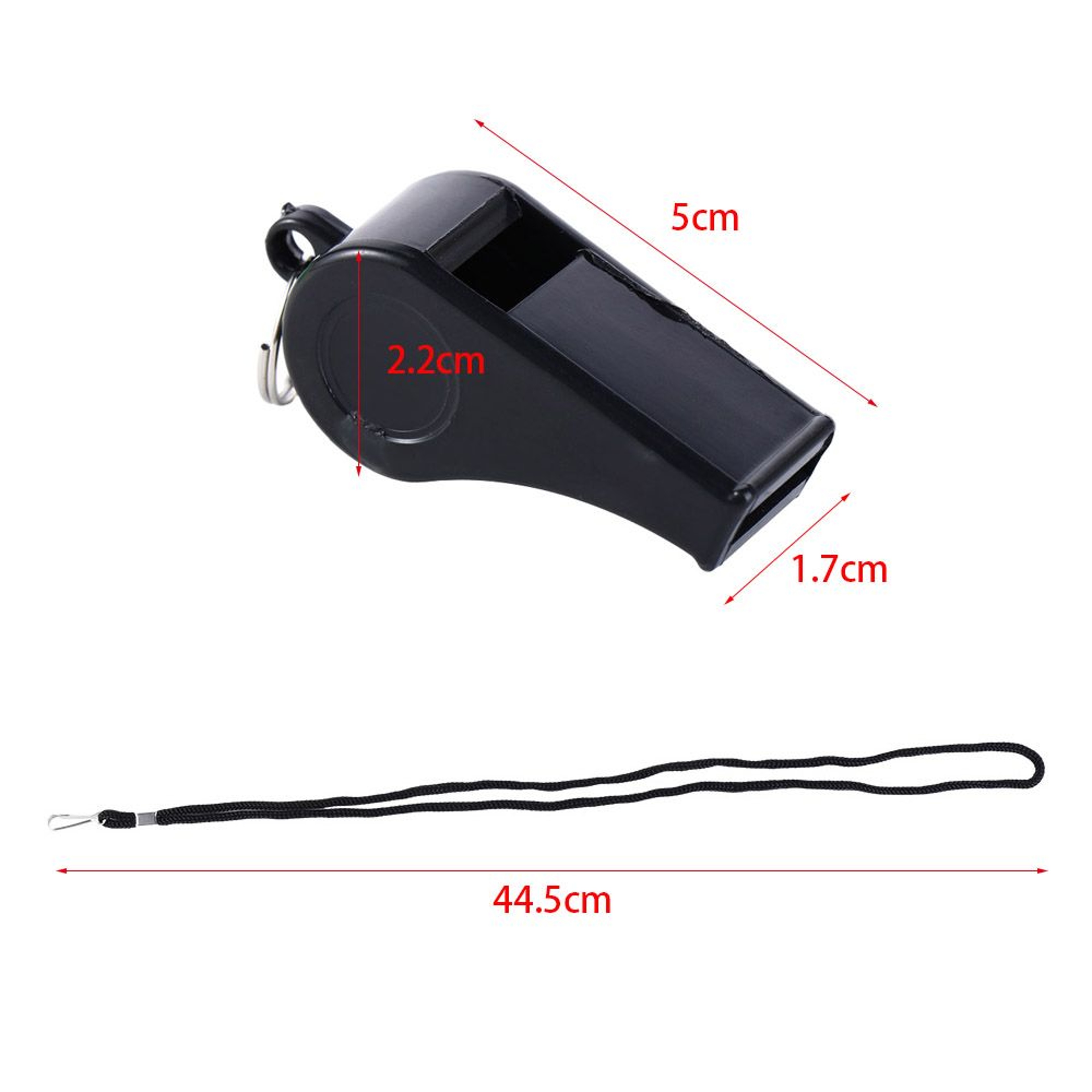 Professional Sports Referee Whistle For Football Cheerleading Outdoor Survival 5