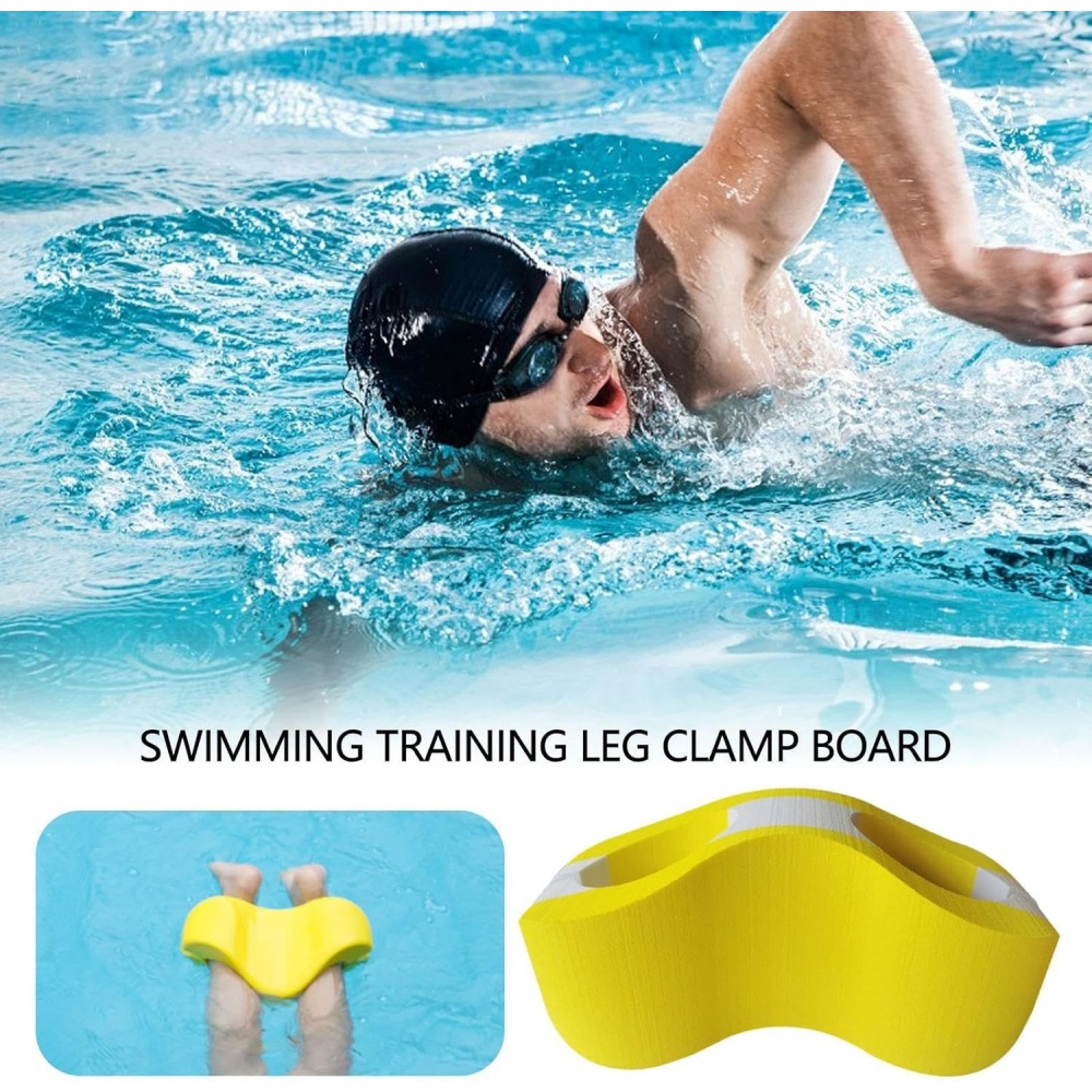 EVA Pull Buoy Swim Training Aid for Adults and Beginners with Leg Float Support – view 4
