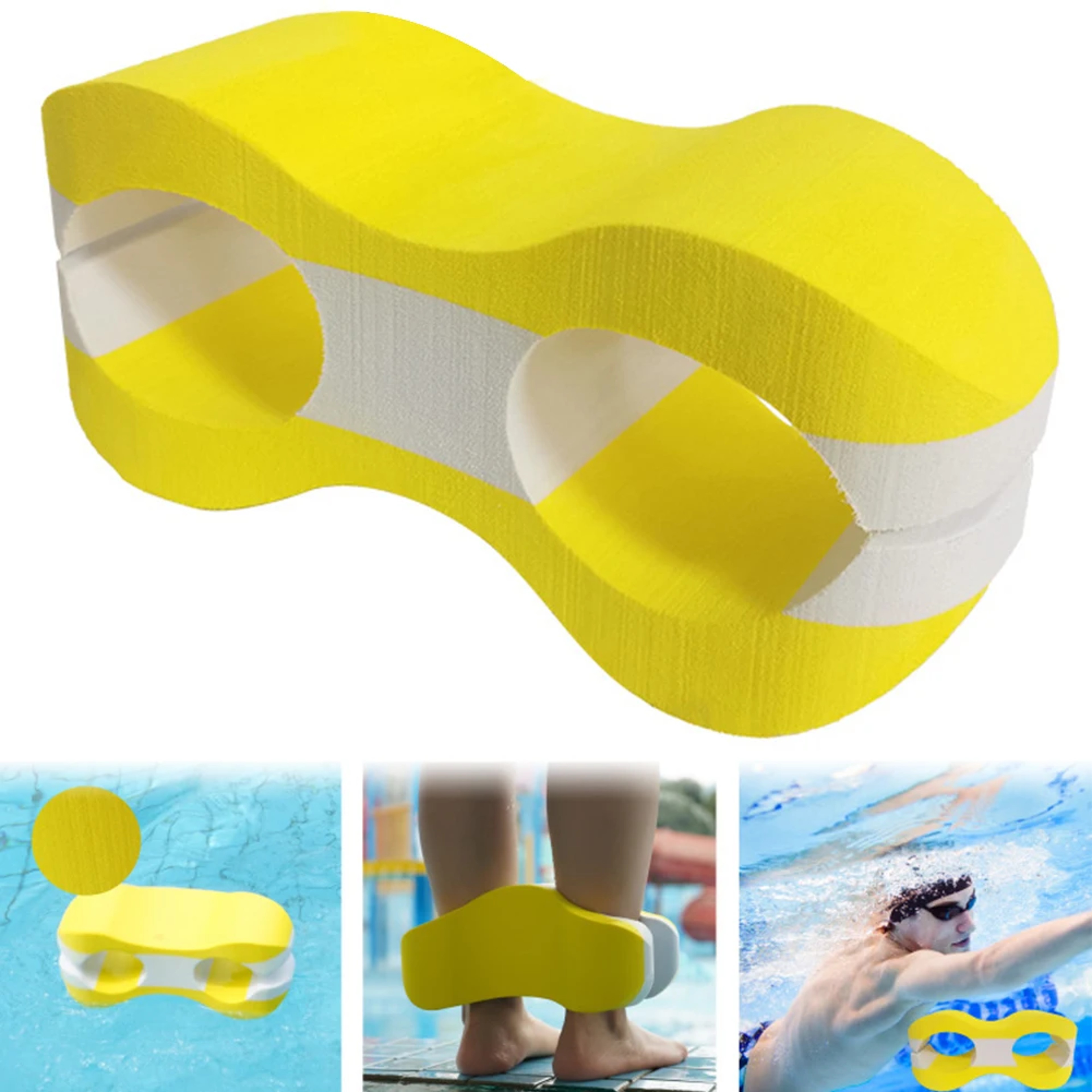 Swim Pull Buoy Leg Float Trainer for Swimming Training and Pool Exercise – view 4