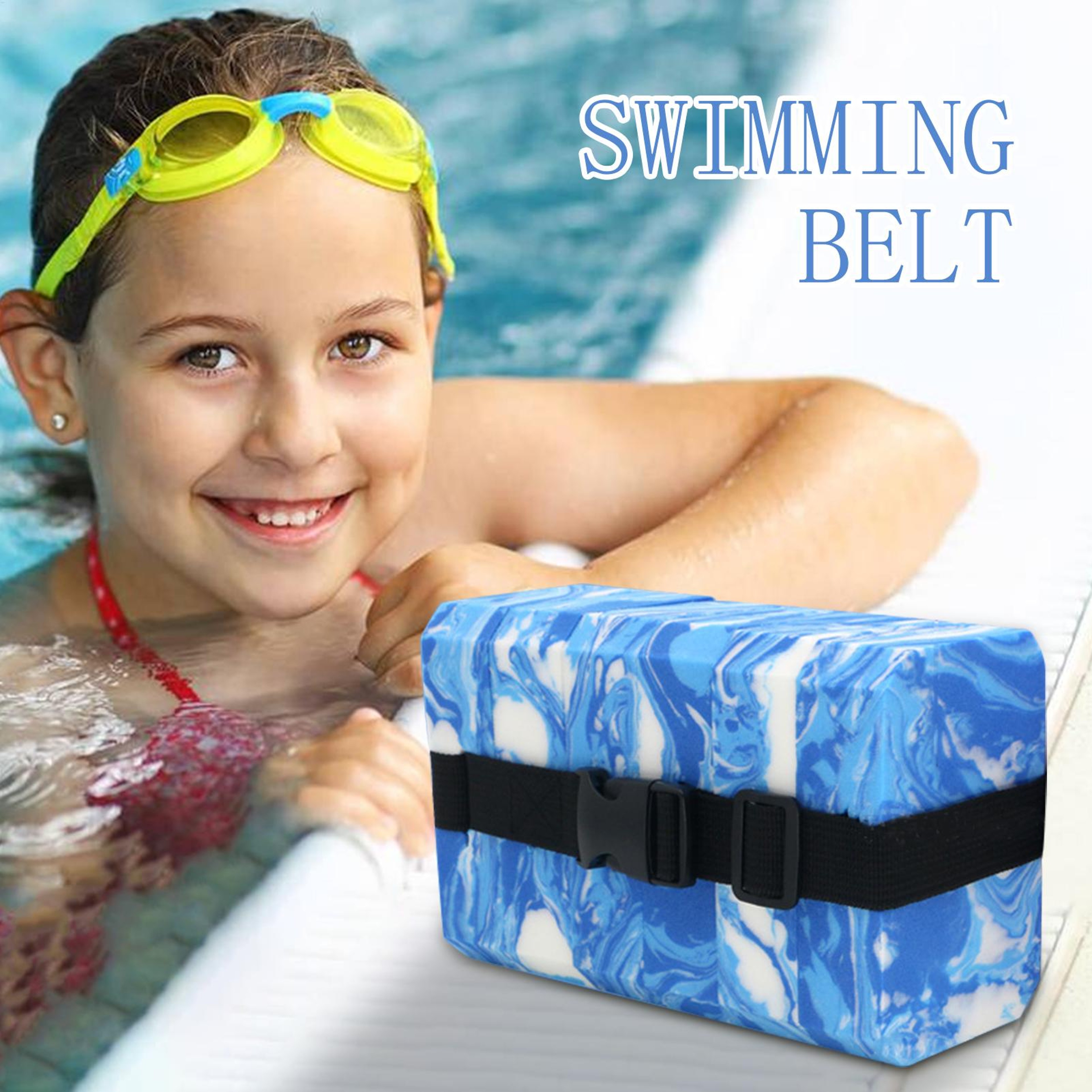 Adjustable Swimming Float Belt Water Aerobics Belt For Pool Fitness And Swim Training 1