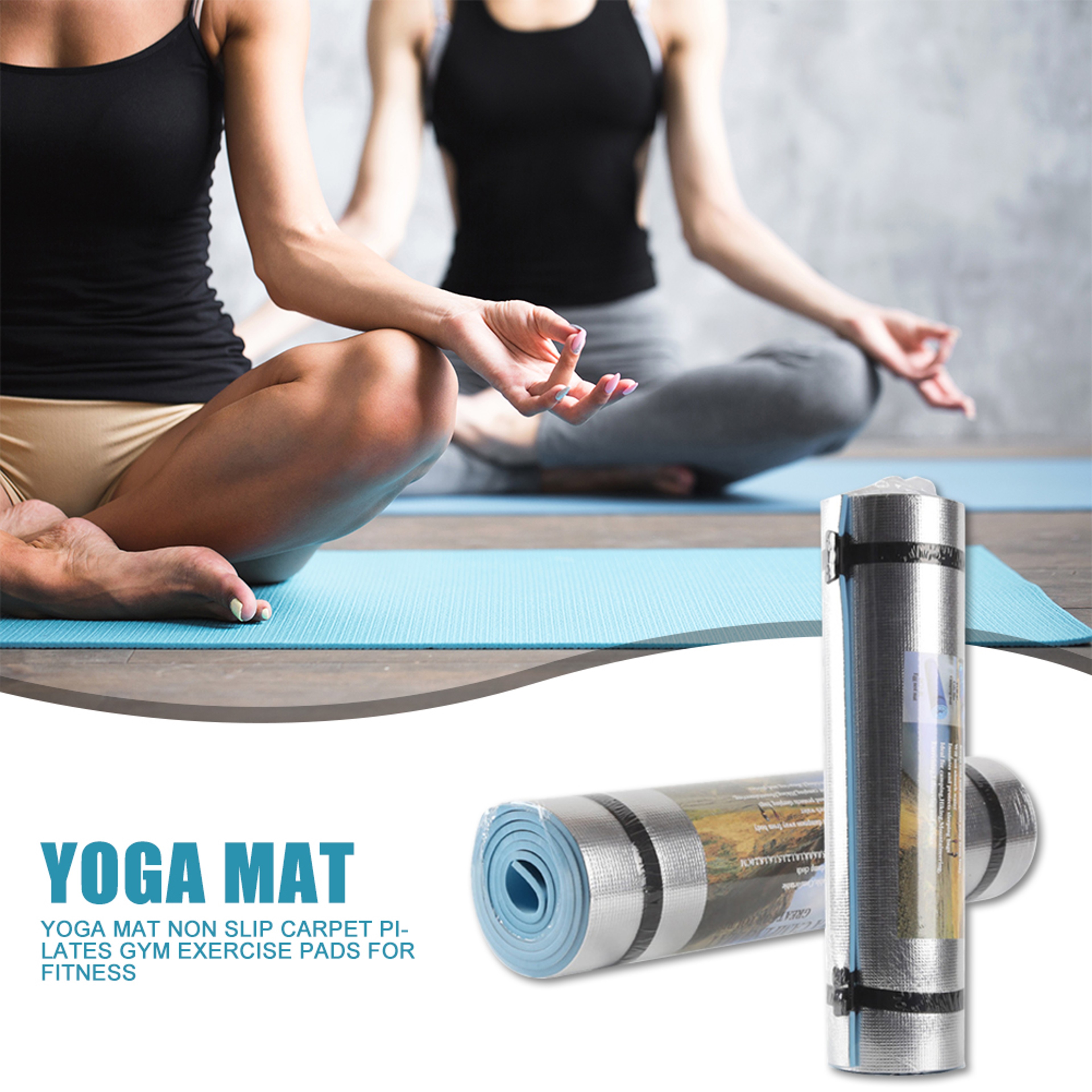 EVA Yoga Mat Moisture Proof Foldable Outdoor Picnic Exercise Mat – view 6