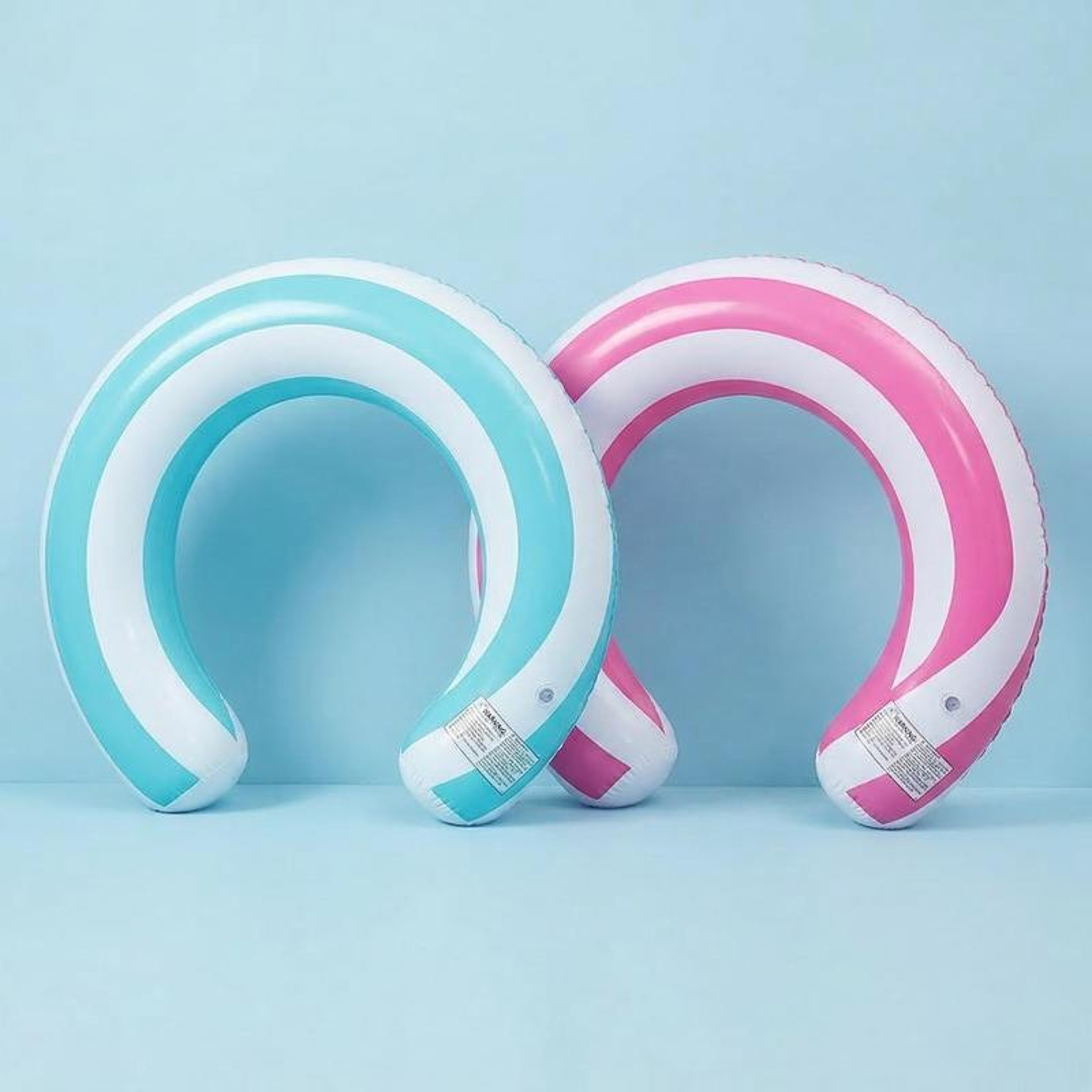 U Shaped Inflatable Swimming Ring Pool Float For Relaxing Water Fun 1