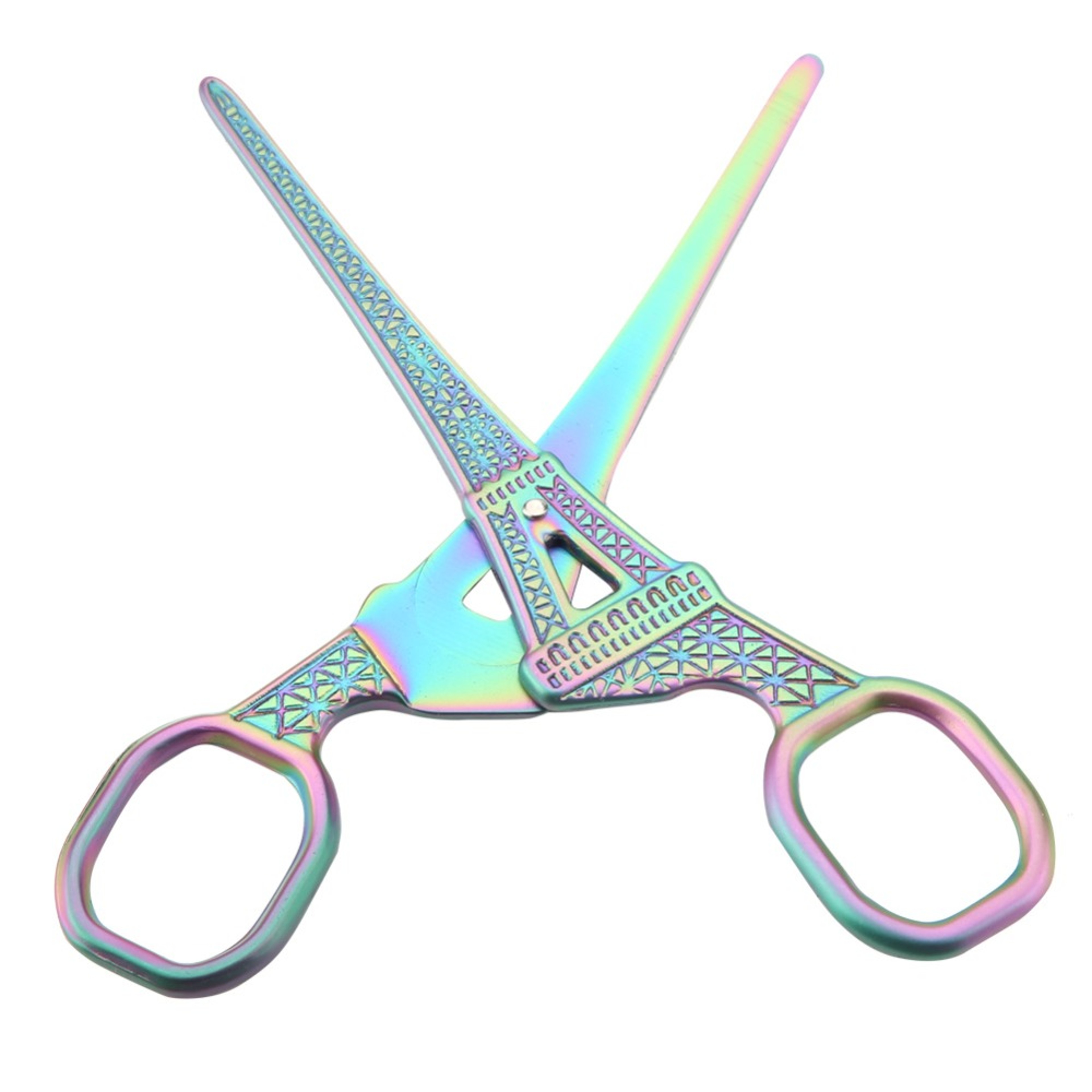 Vintage Eiffel Tower Embroidery Scissors Stainless Steel Craft Tool 1