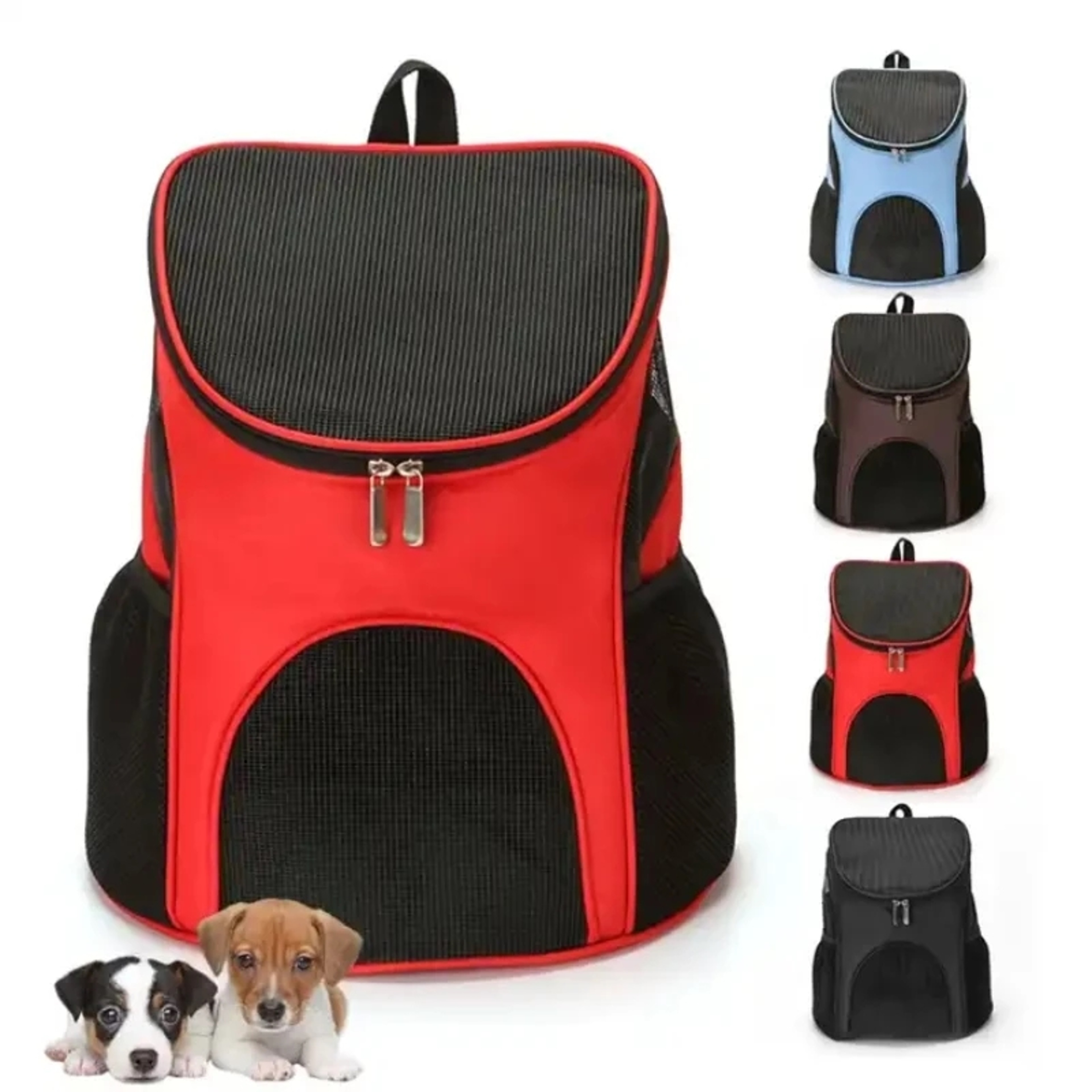 Foldable Breathable Cat Carrier Backpack For Comfortable Hands Free Travel 0