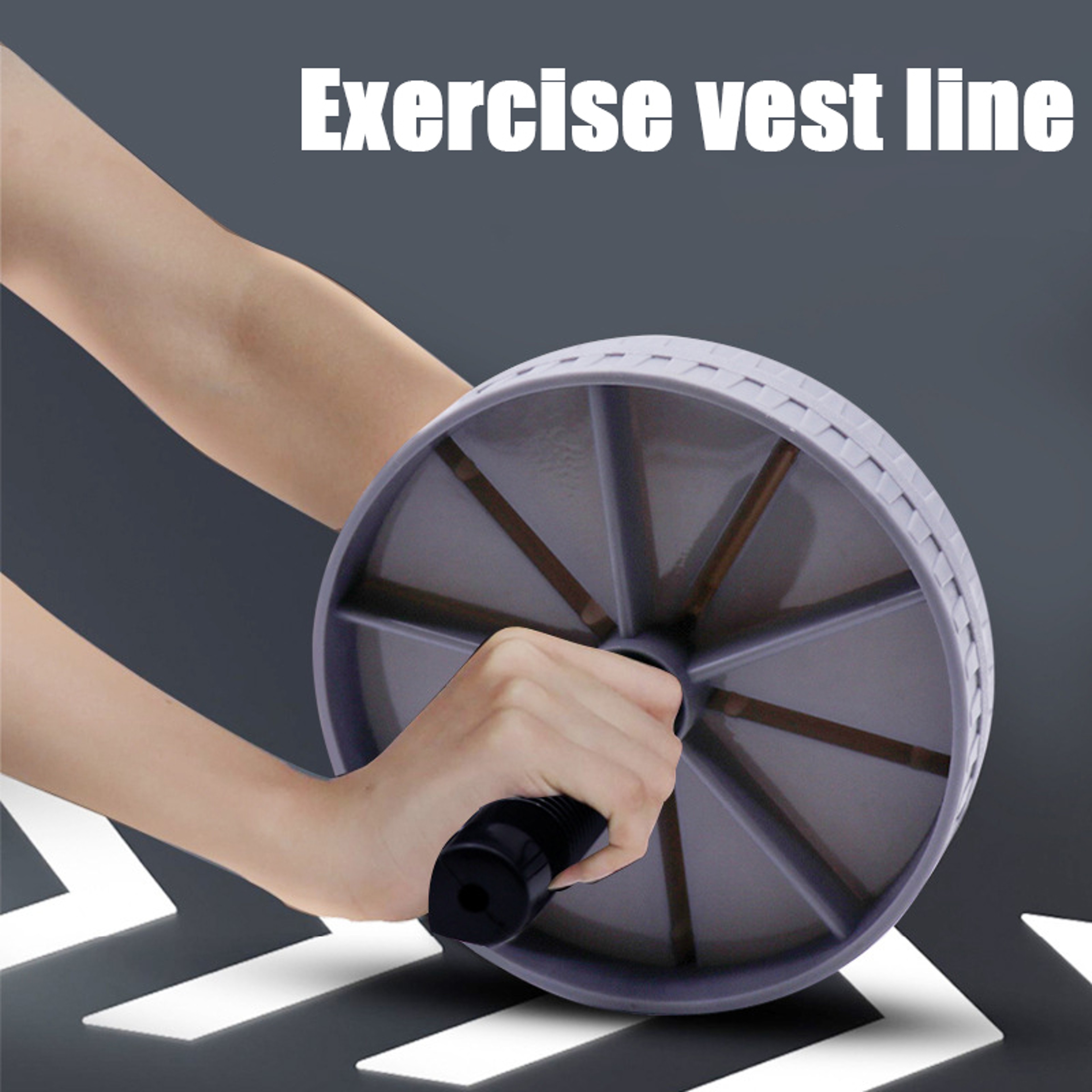 Silent Ab Roller Wheel for Core Strength and Home Workouts – view 4