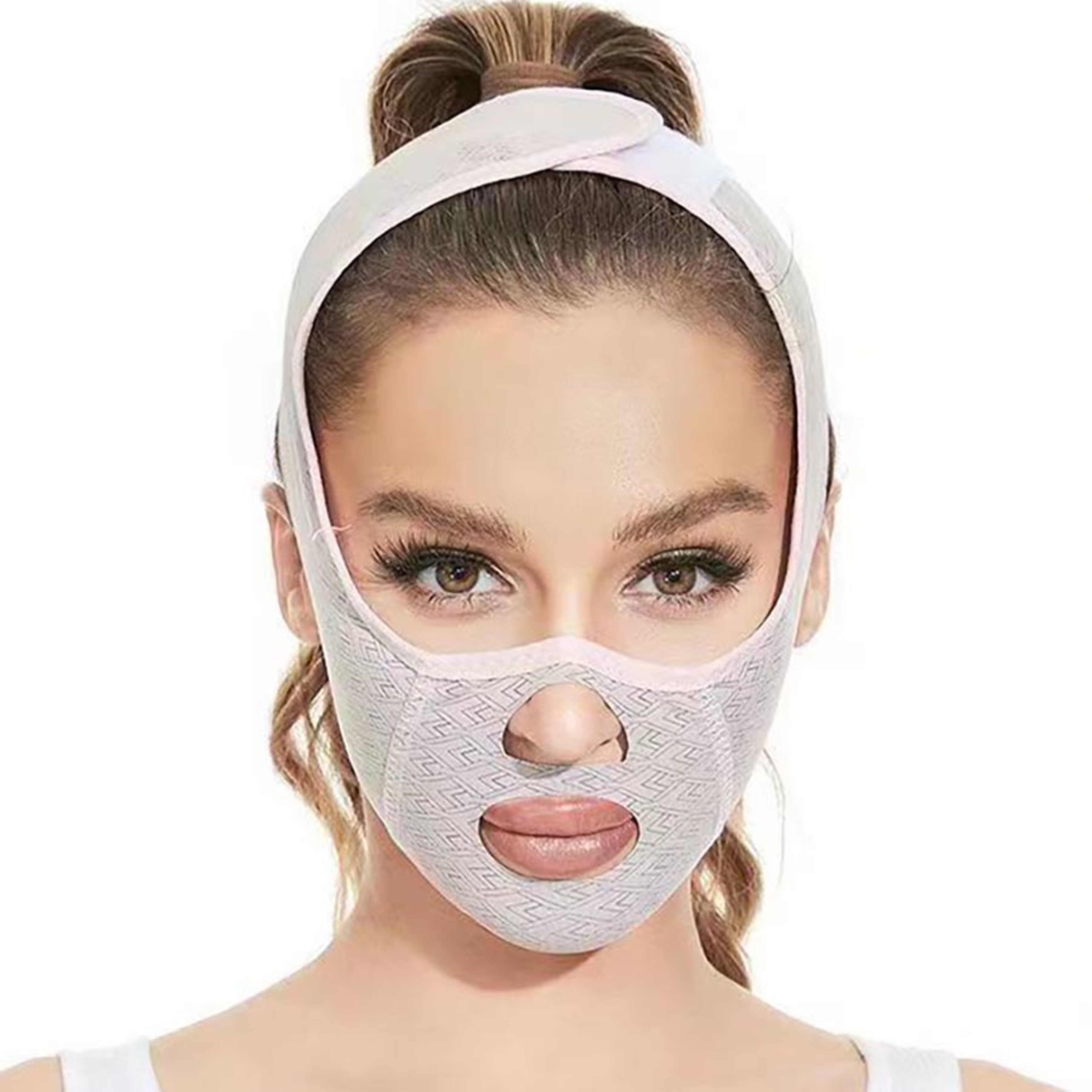 Adjustable V Line Face Lifting Strap and Double Chin Mask – view 3