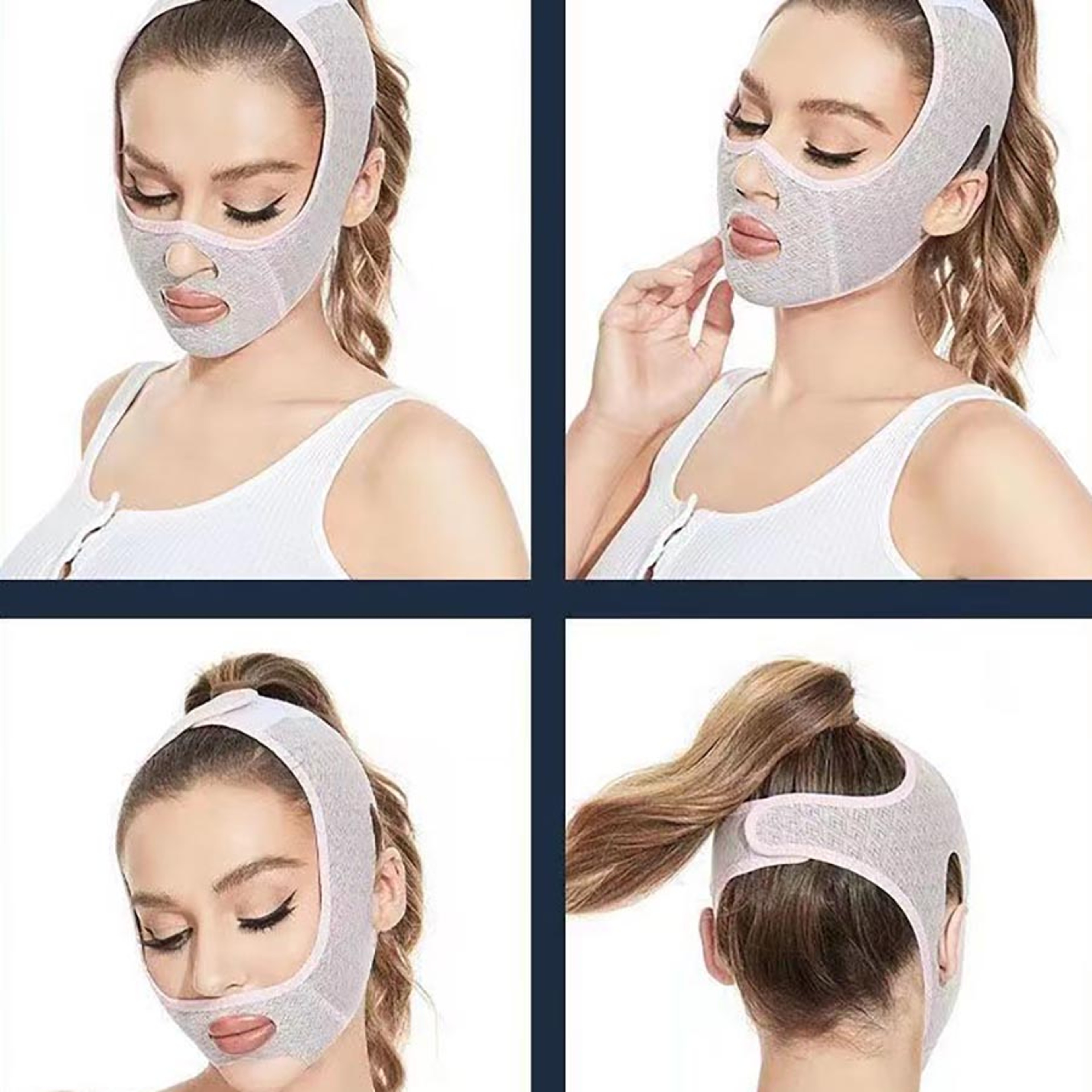 Adjustable V Line Face Lifting Strap and Double Chin Mask – view 6