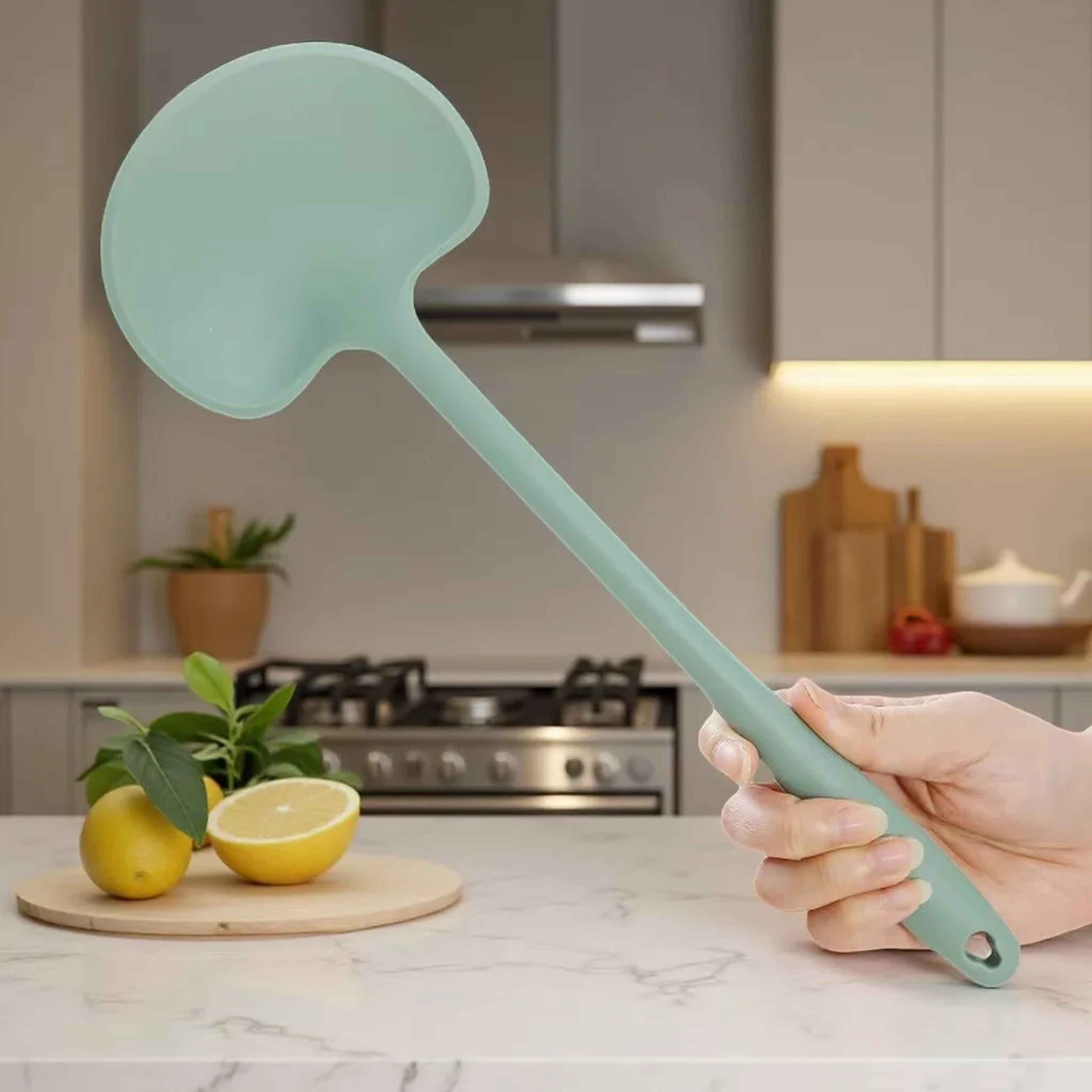 Mushroom Silicone Spatula for Nonstick Cooking – view 1