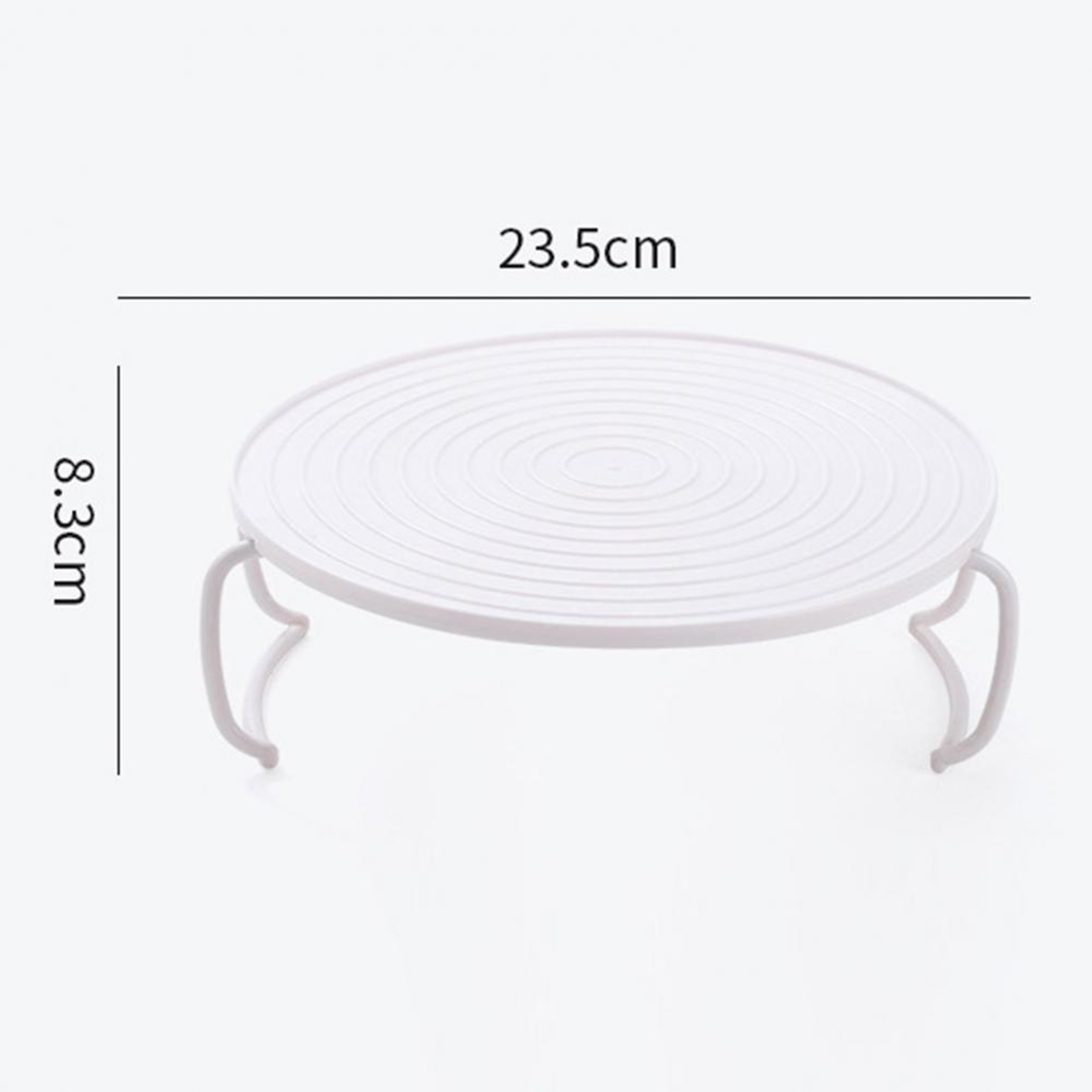 Foldable Microwave Plate Stacker And Steaming Tray Rack 5