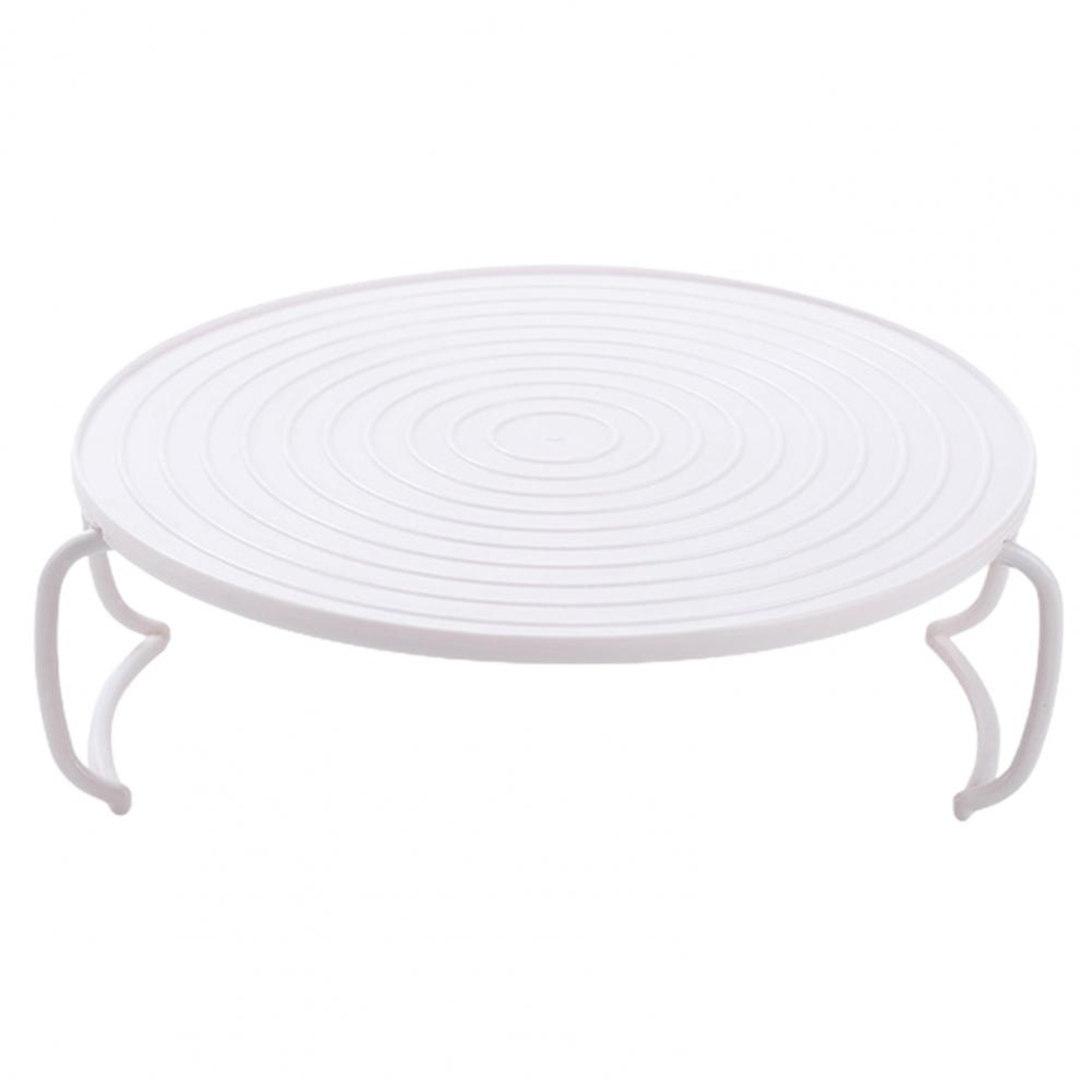 Foldable Microwave Plate Stacker And Steaming Tray Rack 6