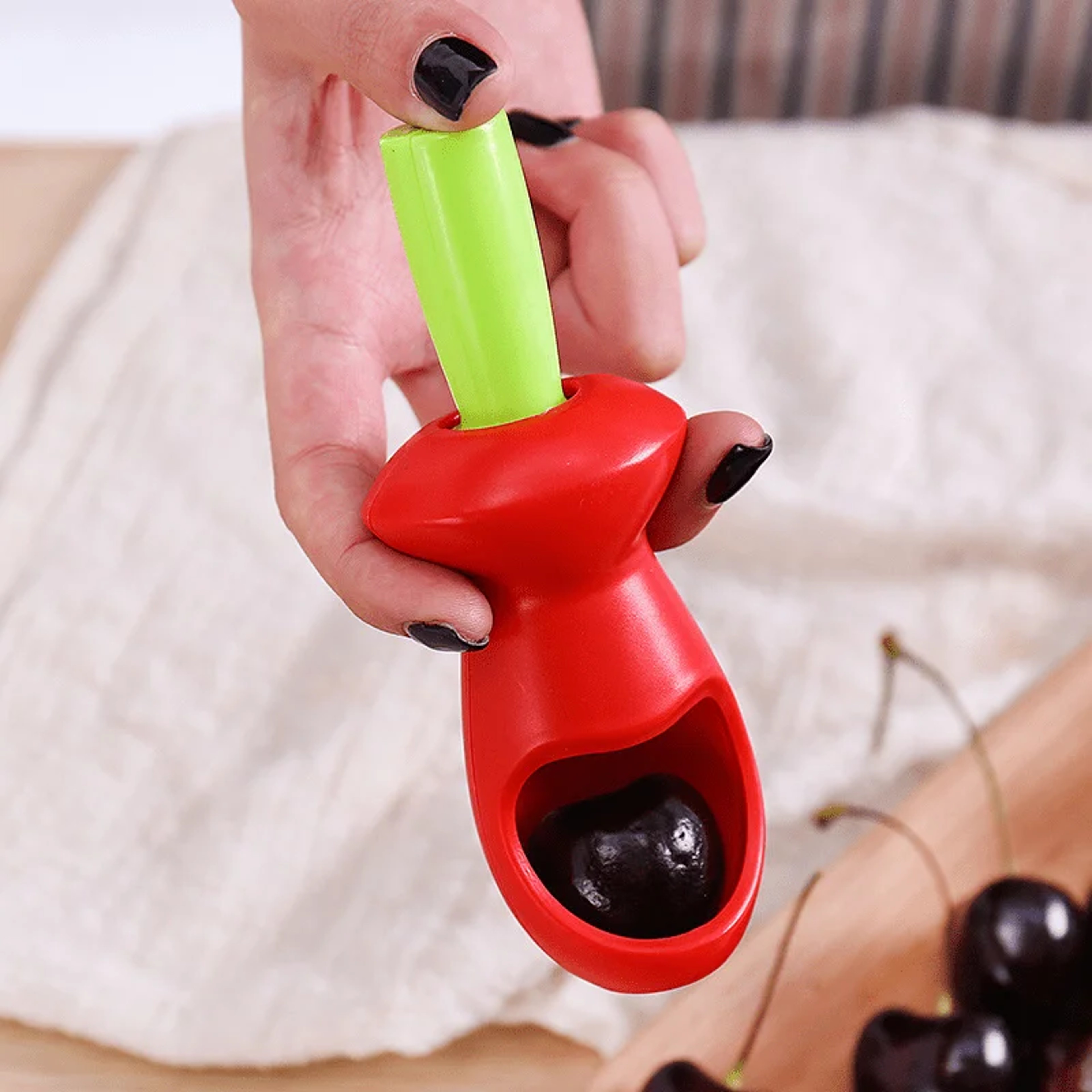 Quick Pit Portable Cherry Pitter and Fruit Pit Remover – view 5