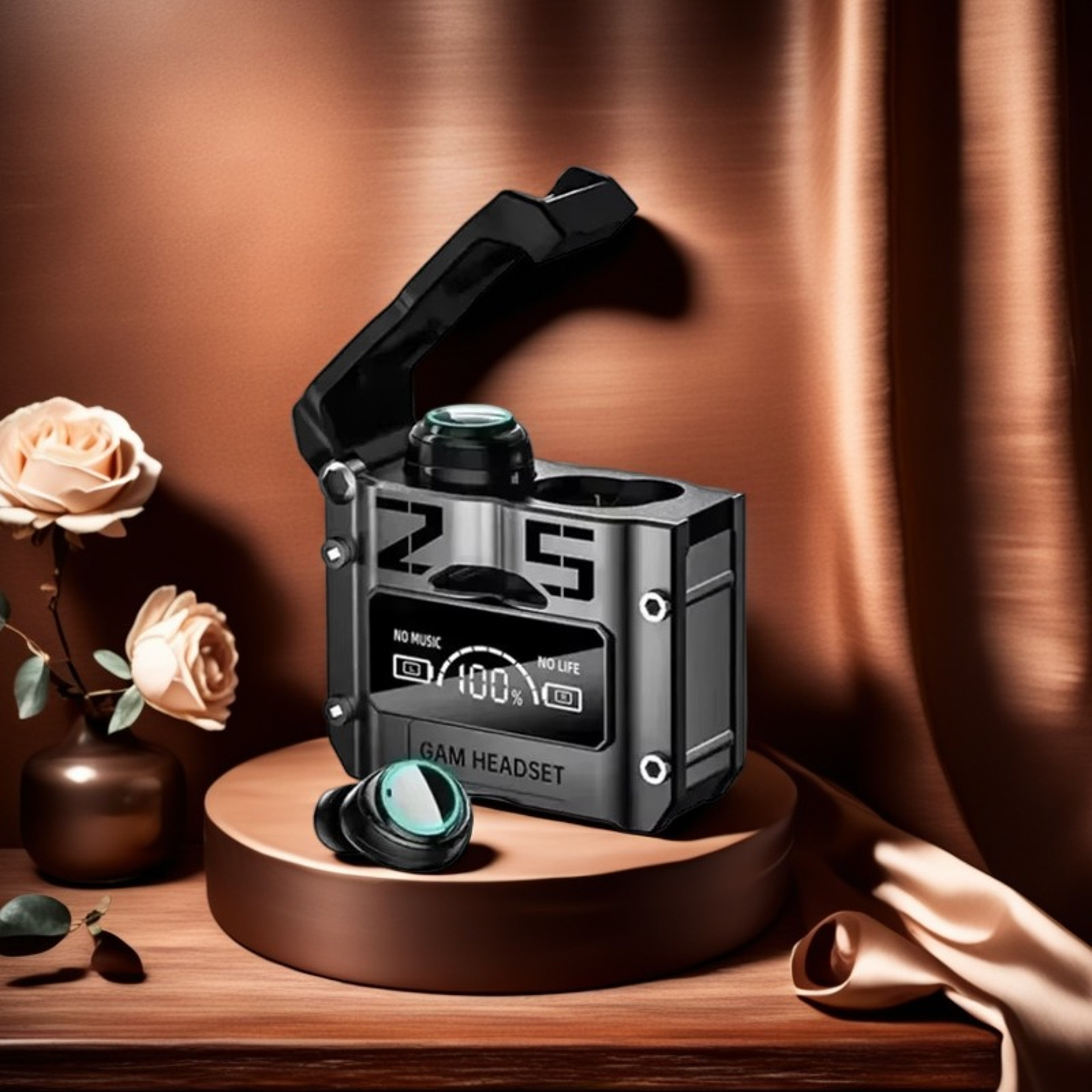 Wireless Earbuds with Touch Control Noise Reduction Stereo Sound – view 1