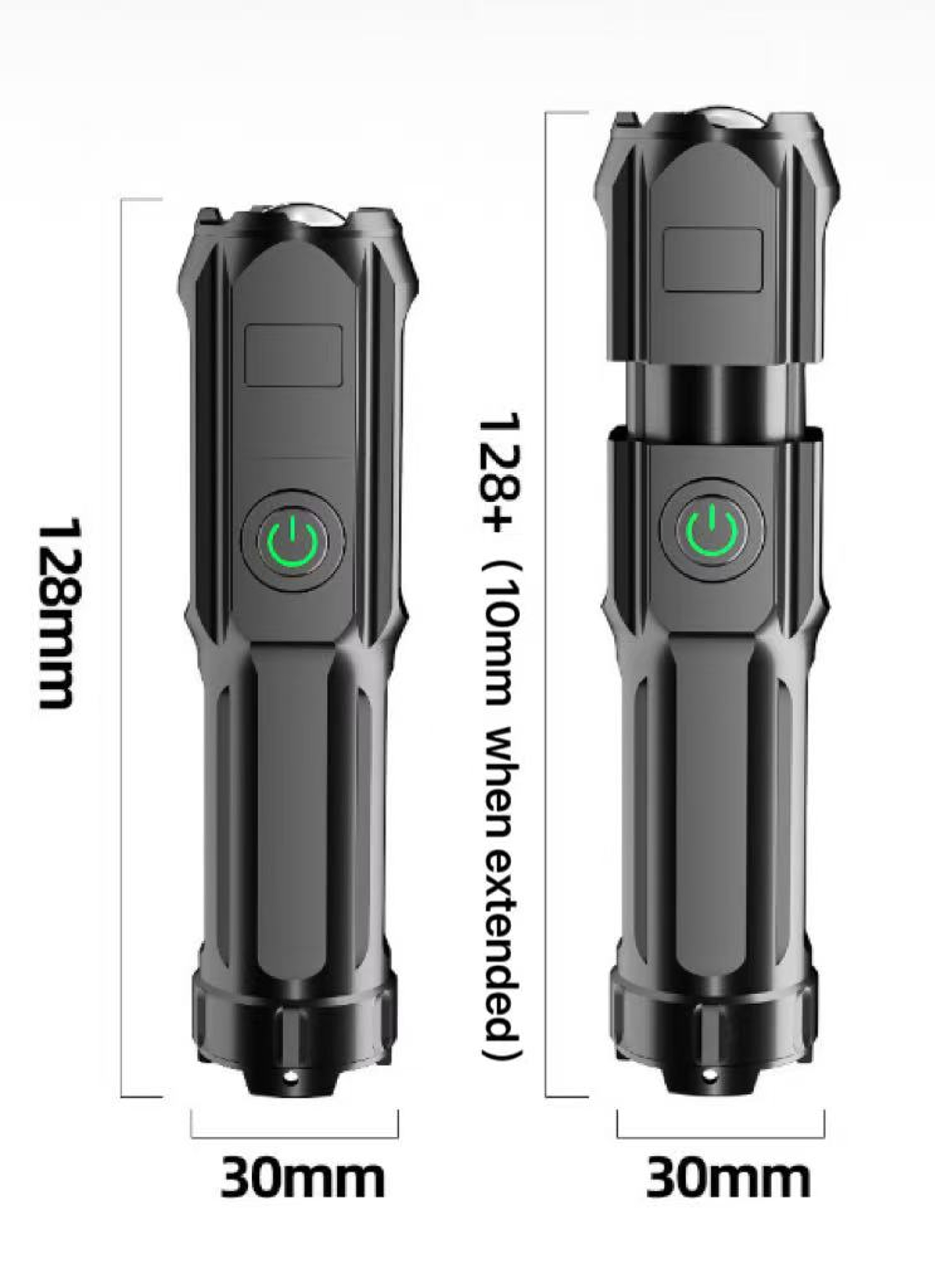 Ultra Bright Rechargeable LED Flashlight Tactical Emergency Spotlight – view 4