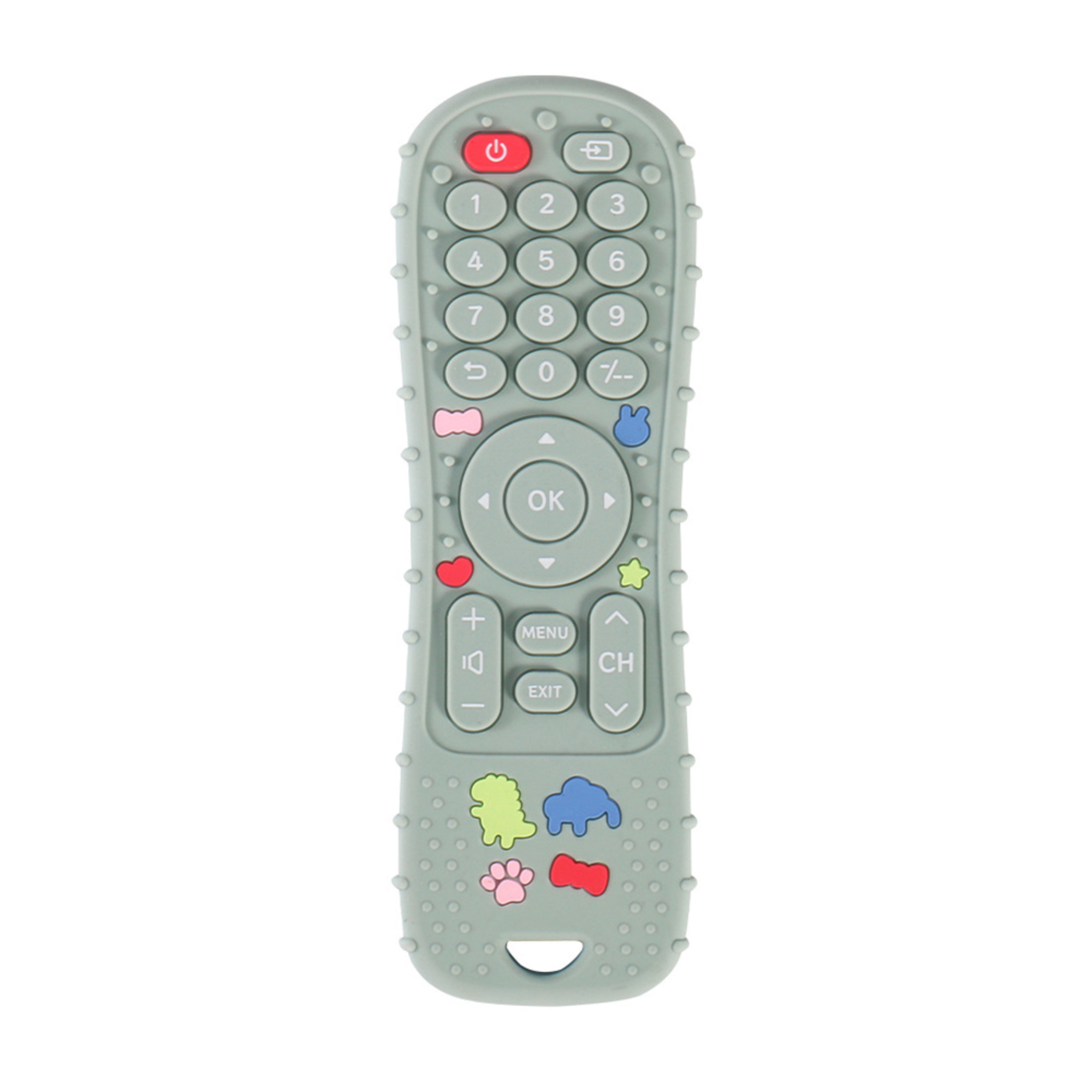 Silicone Baby Teether Toy Remote Control Shape Sensory Chew Toy 8