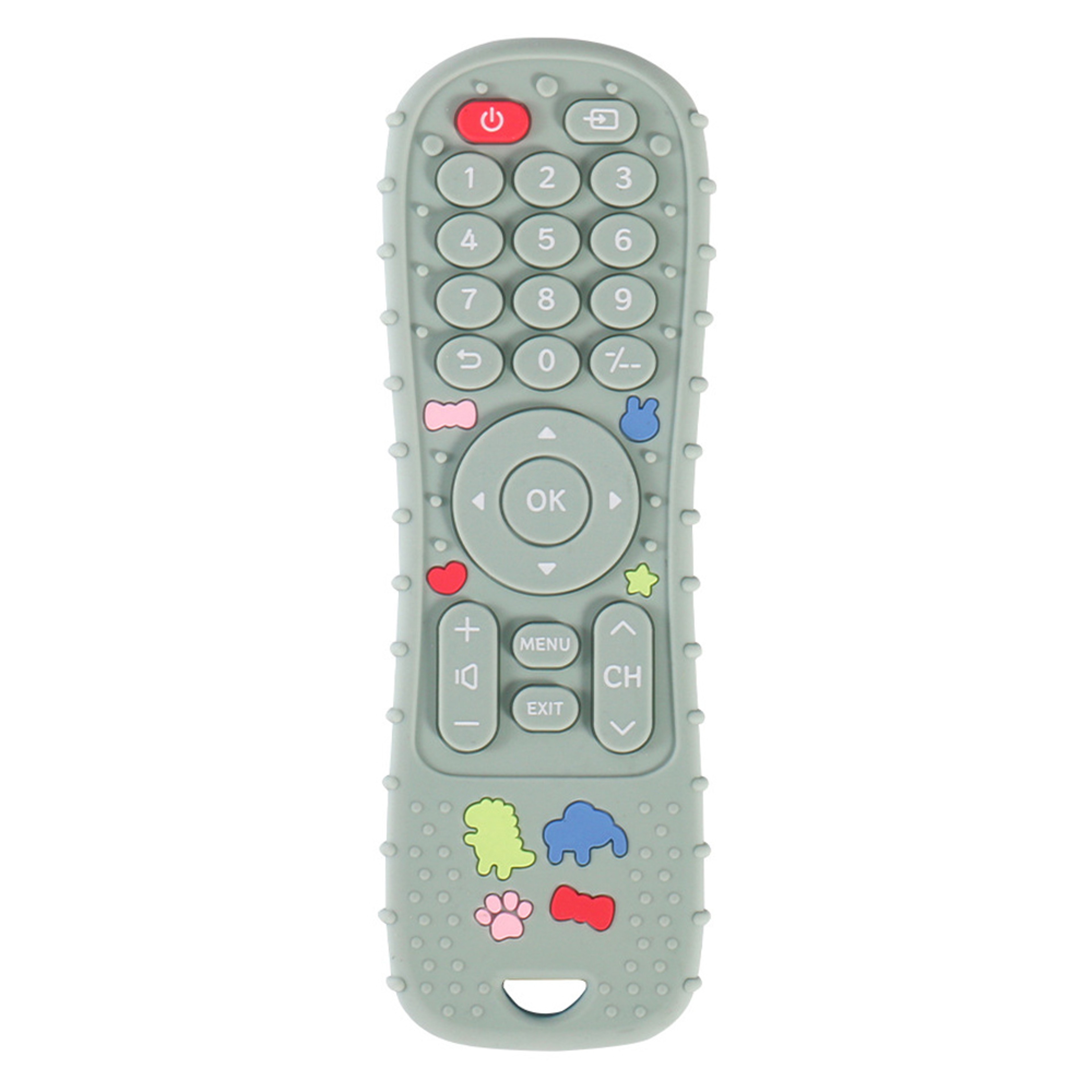 Silicone Baby Teether Remote Control Toy Sensory Learning Gift 5