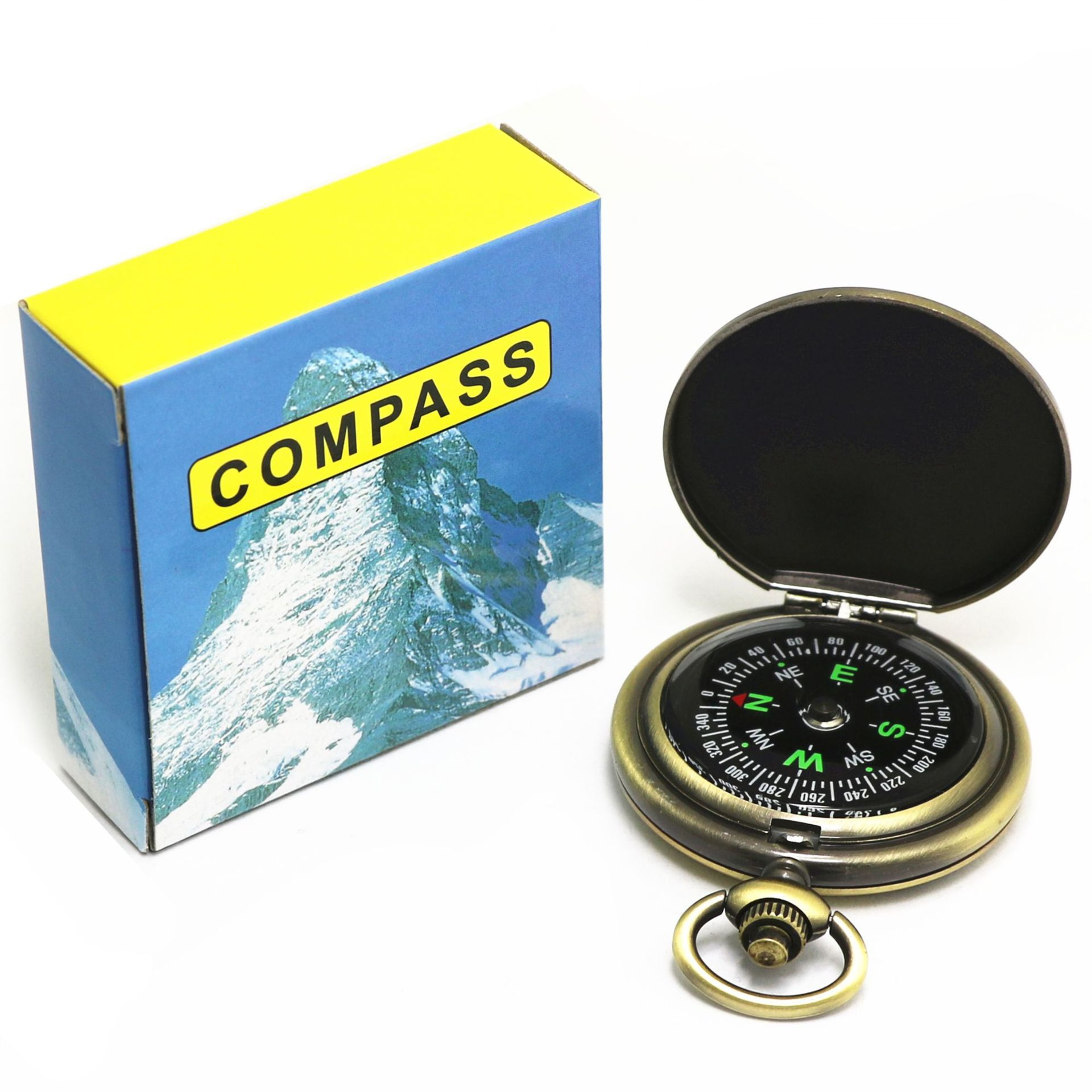 Classic Compass For Hiking Camping Outdoor Navigation Gift 5