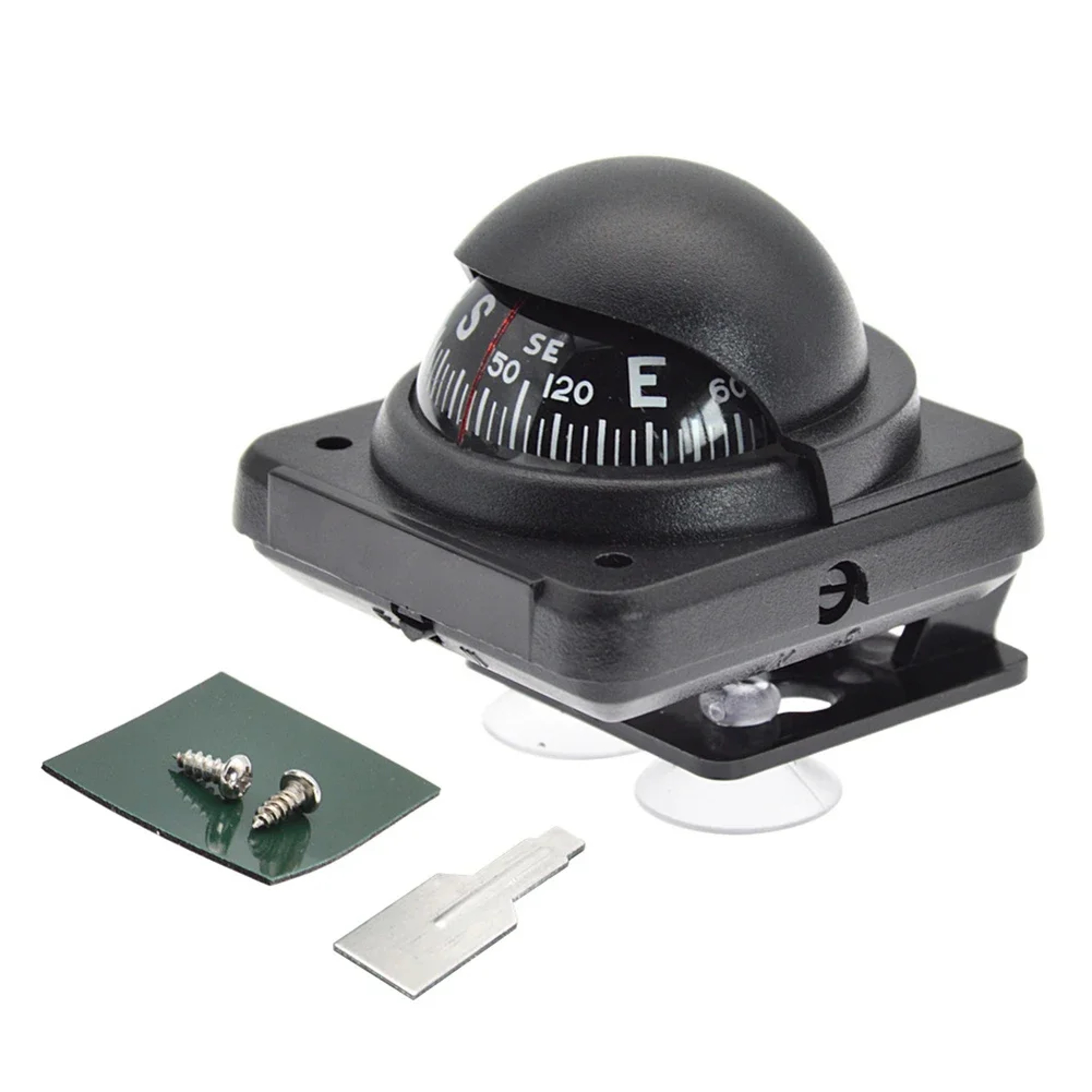 High Precision Marine Compass with Pivoting Mount for Boat Car RV Navigation – view 3