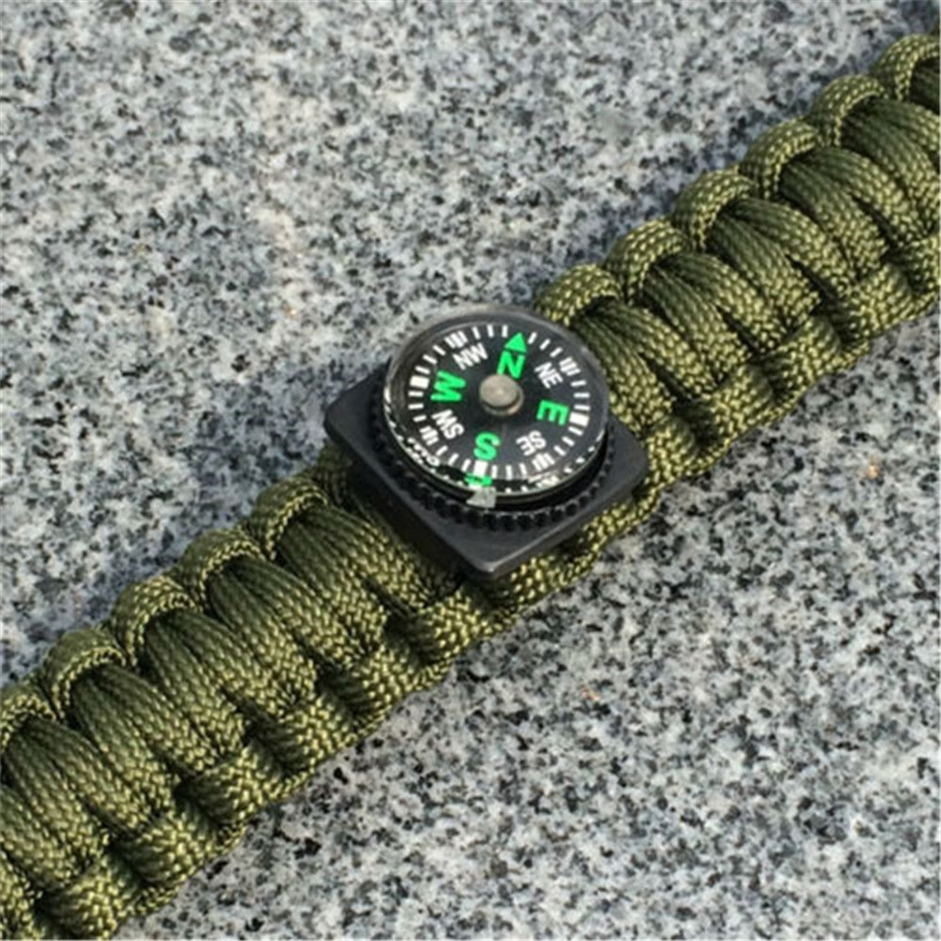 Mini Survival Compass Button Set with Belt Buckle for Outdoor Navigation – view 6