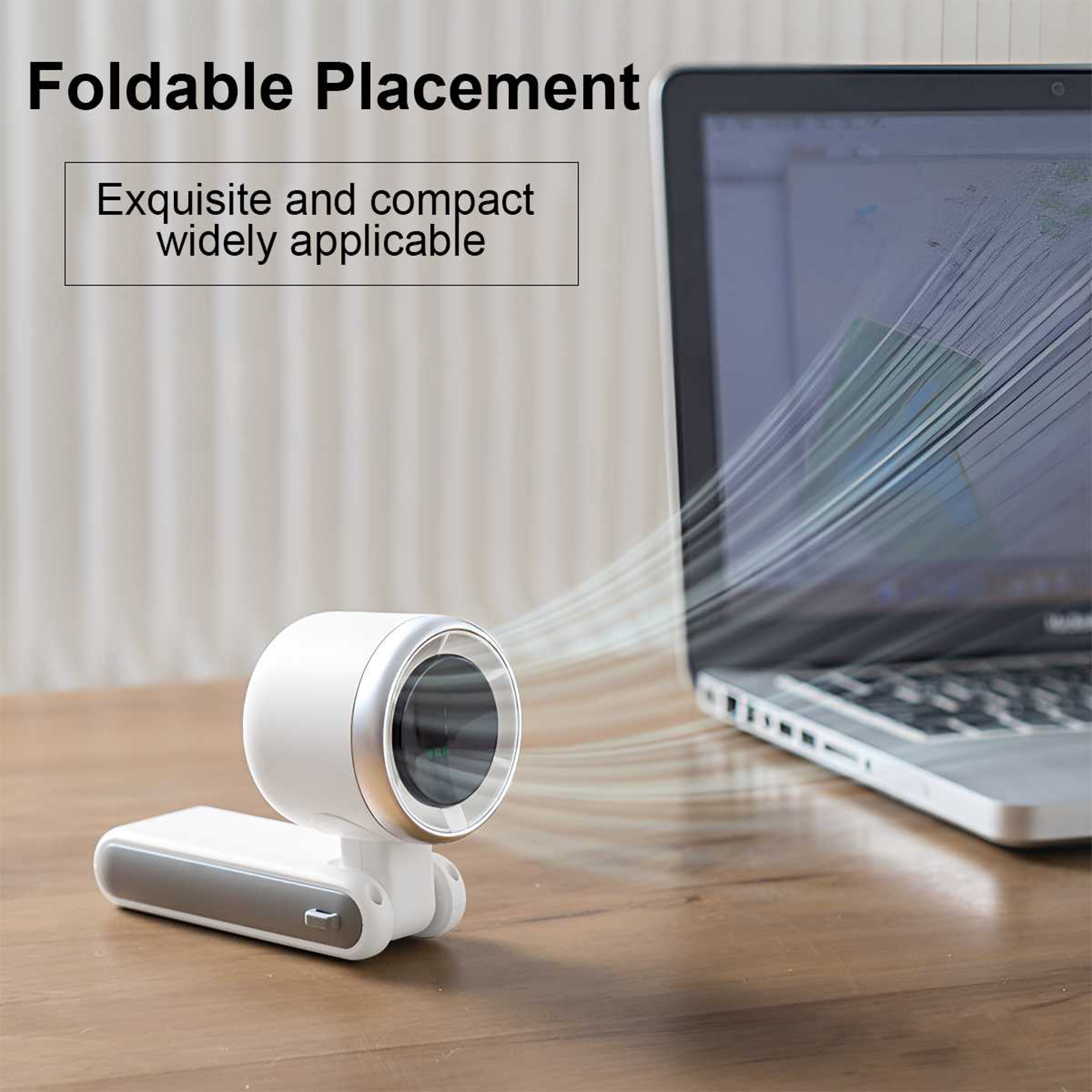 Portable Bladeless Neck Fan Foldable Cooling Fan 5