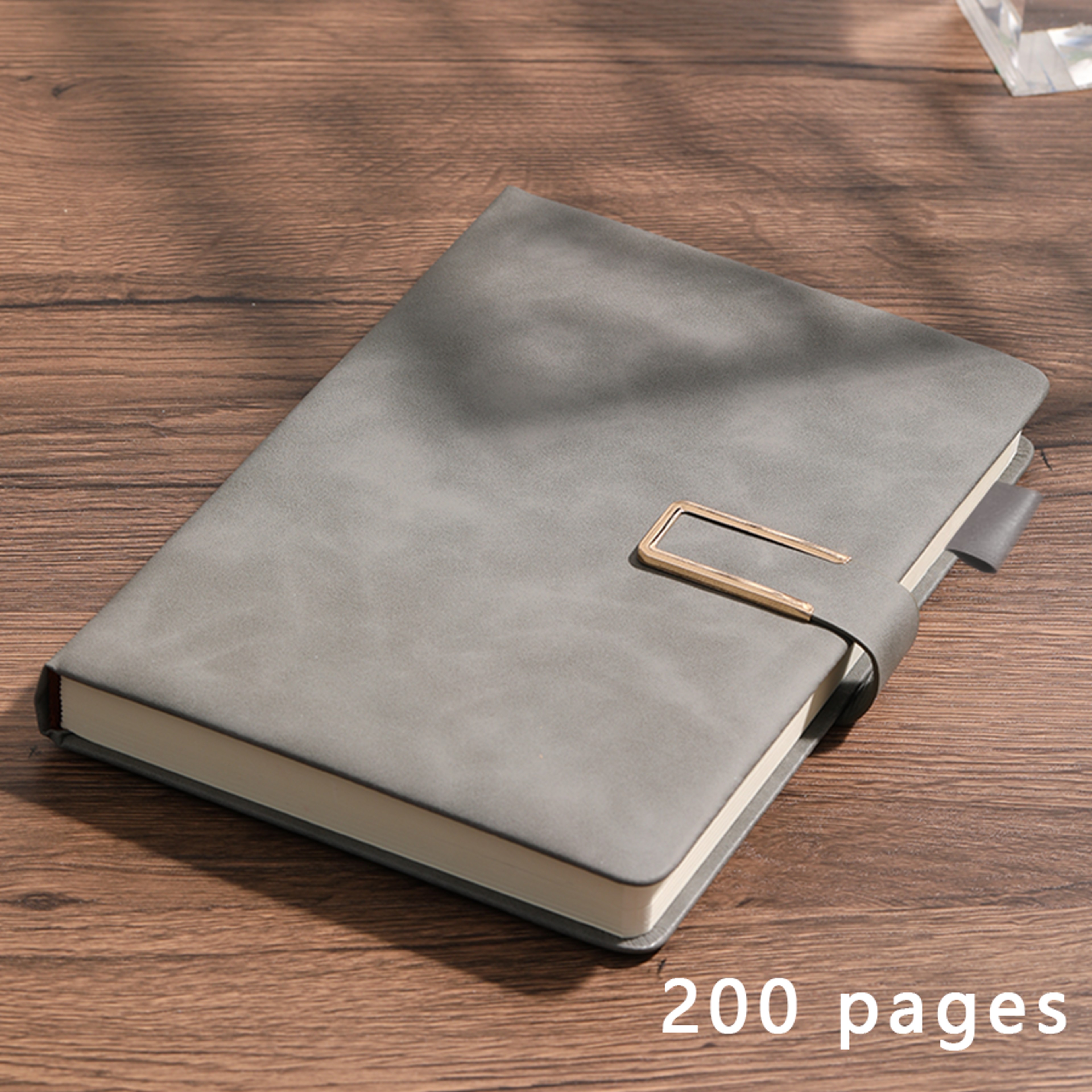 Vintage Leather Notebook Personalized Soft Cover Journal for Business and College Notes – view 8