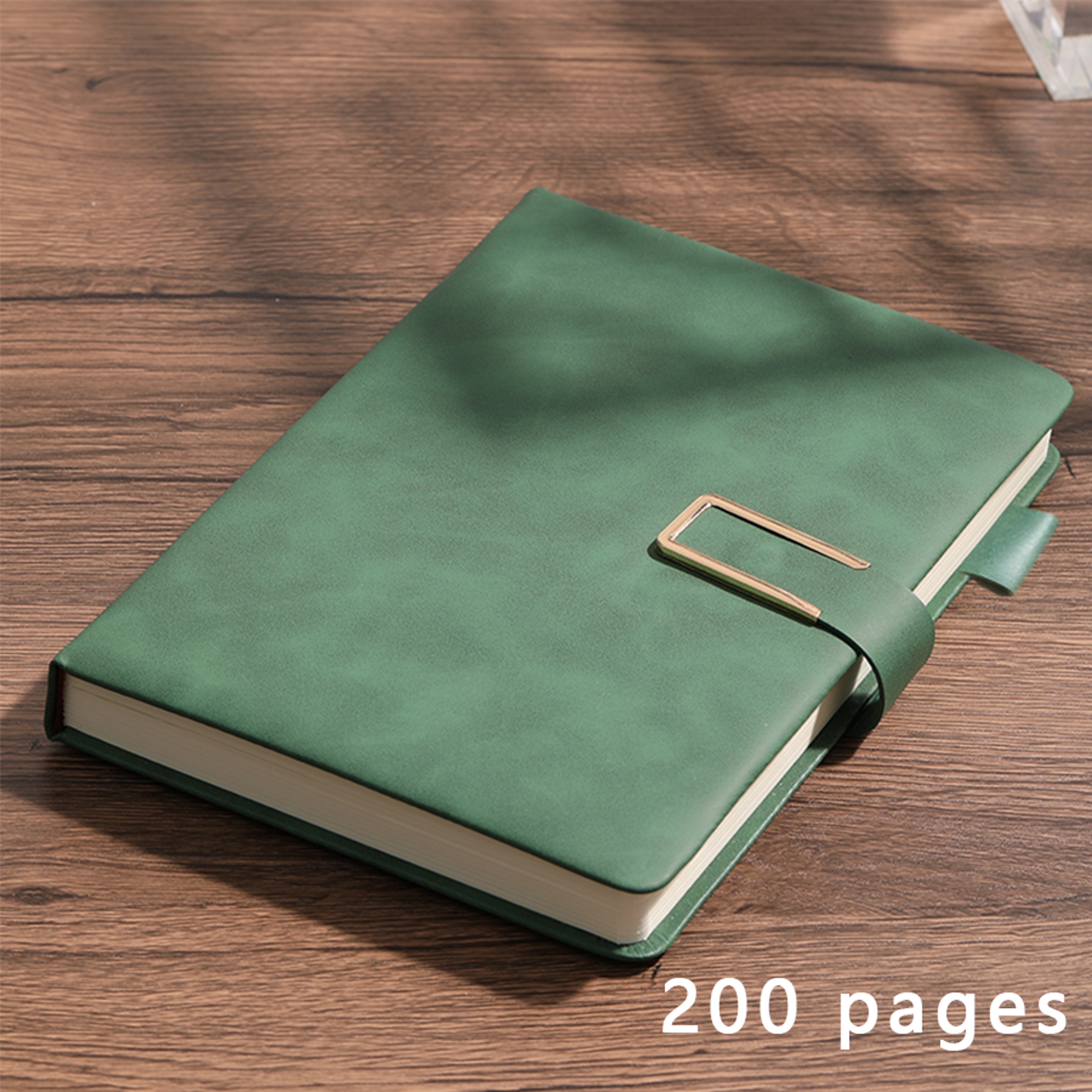 Vintage Leather Notebook Personalized Soft Cover Journal for Business and College Notes – view 9