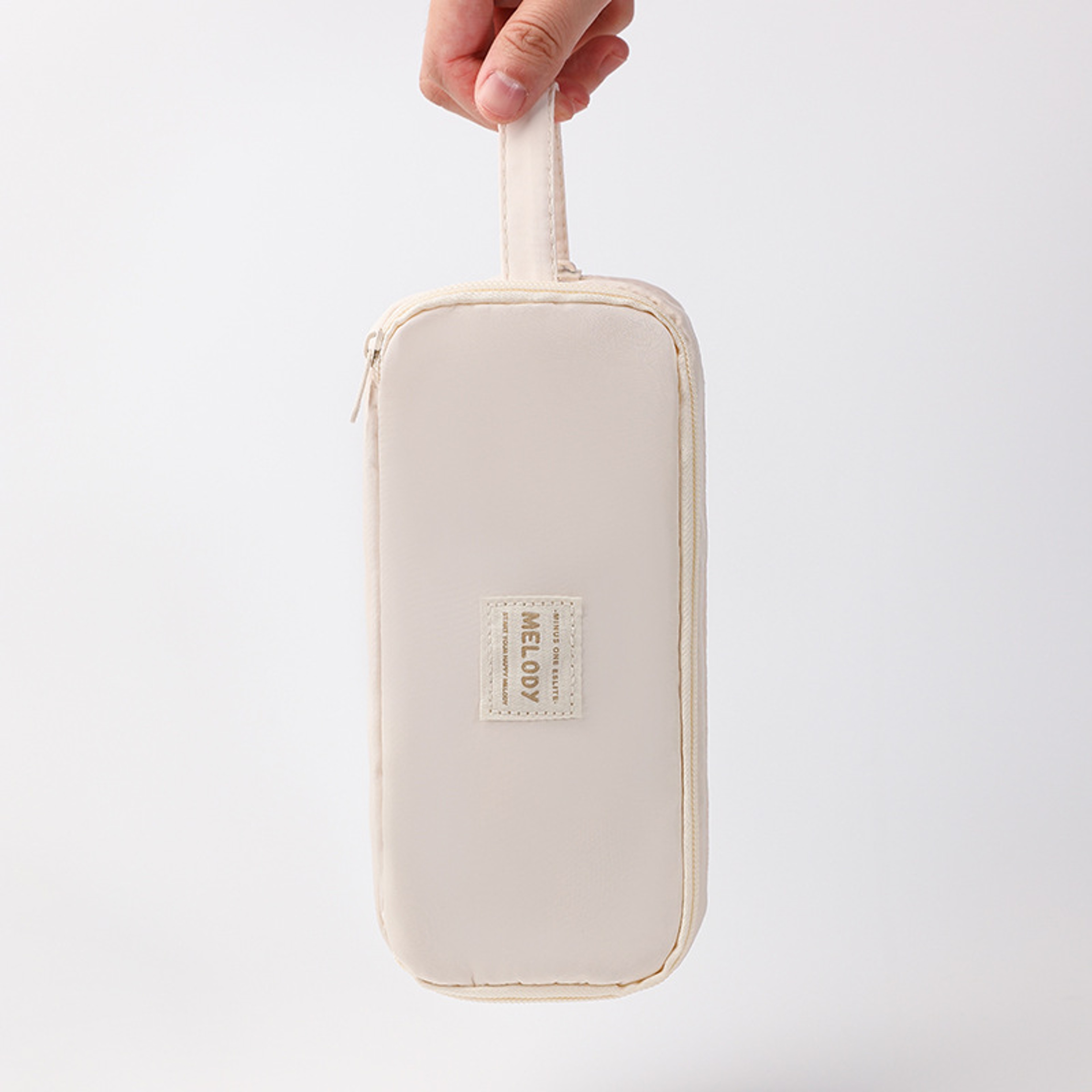 Canvas Pencil Bag Holder Case With Handle And Organizer Storage Pouch 2