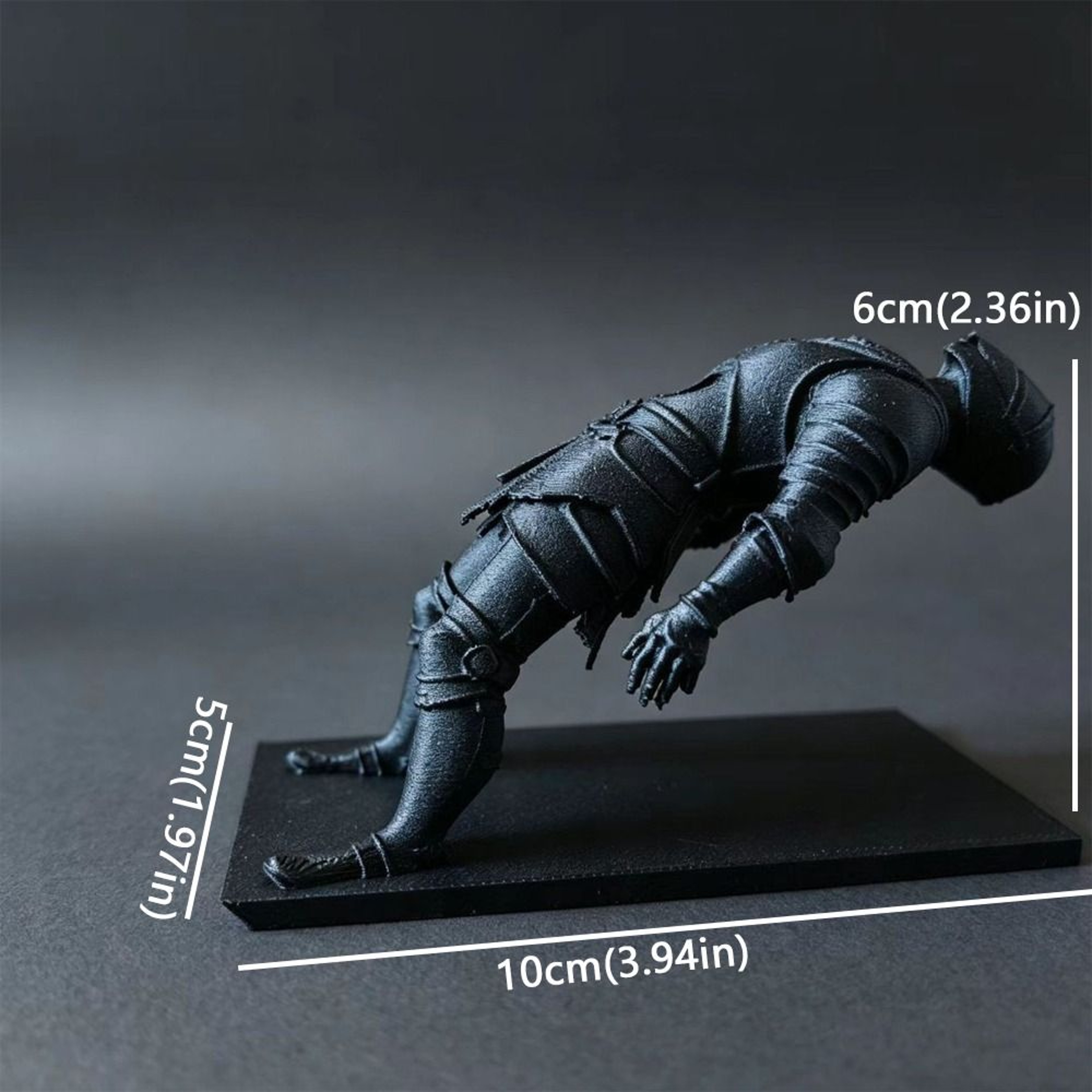 Printed Knight Pen Holder Desk Organizer Creative Warrior Decor Gift – view 6