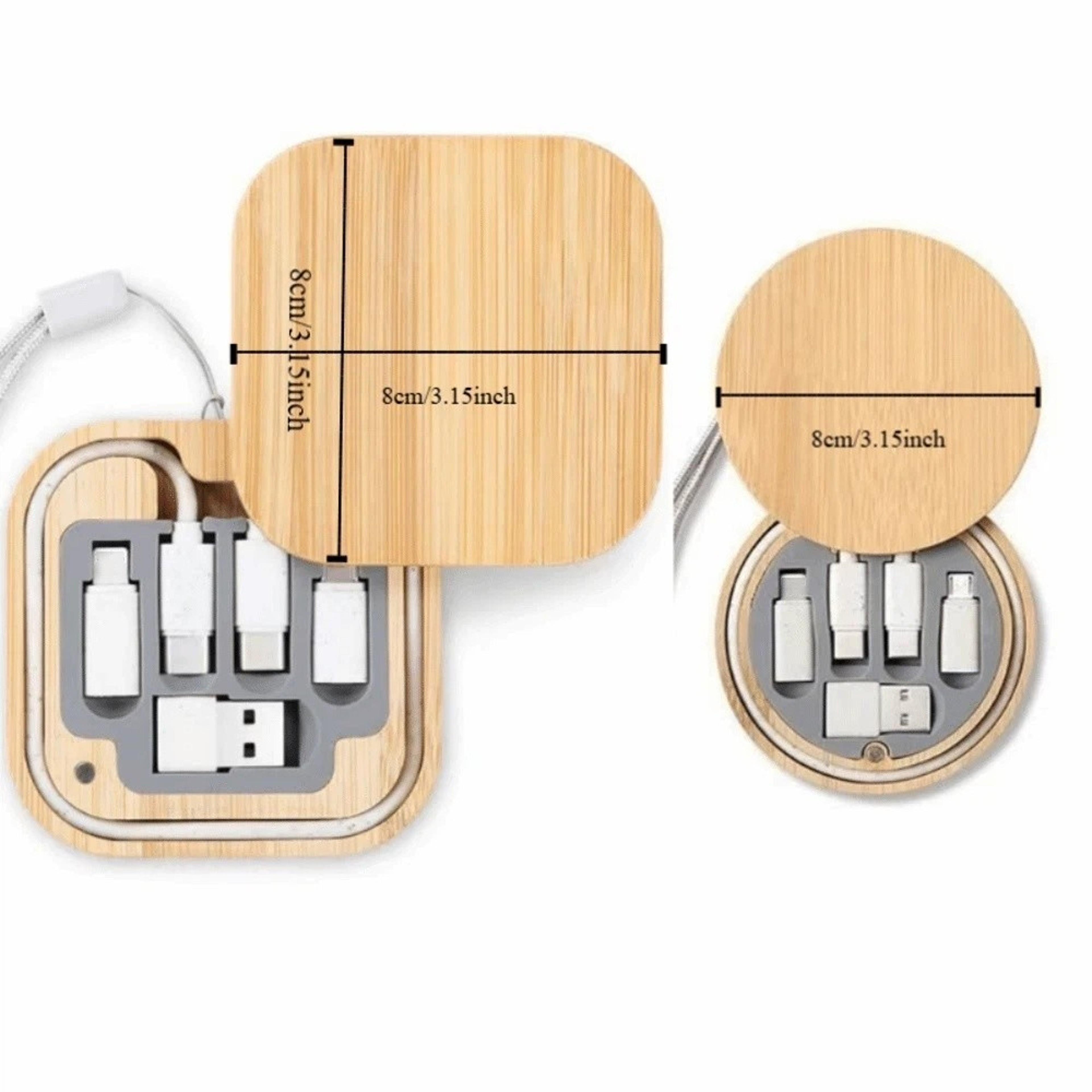 Fast Charging Cable Type C Multi Device Travel Charging Cable with Case – view 6