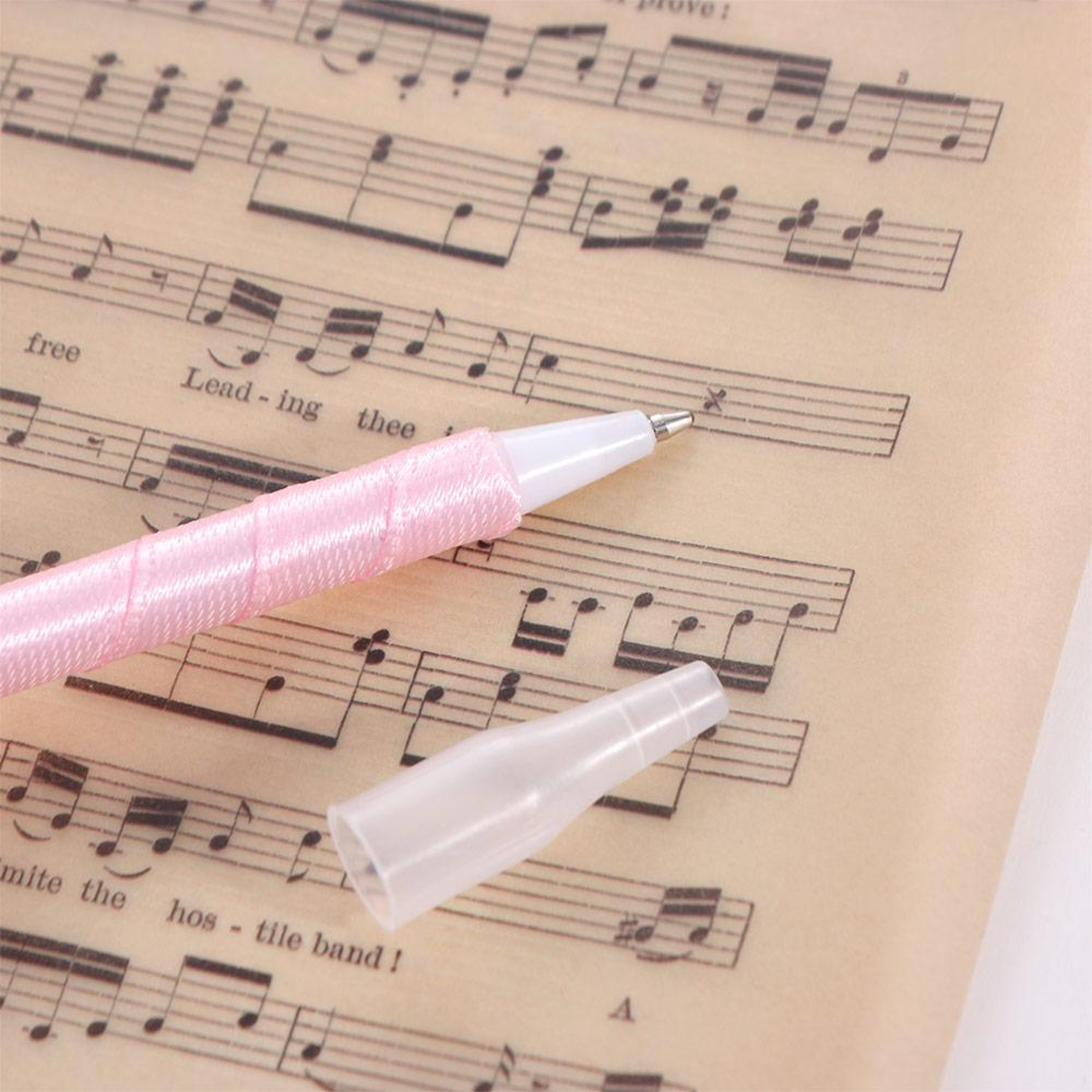 Rose Flower Ballpoint Pen Gift Smooth Writing Blue Ink Pen for Teachers Students – view 3