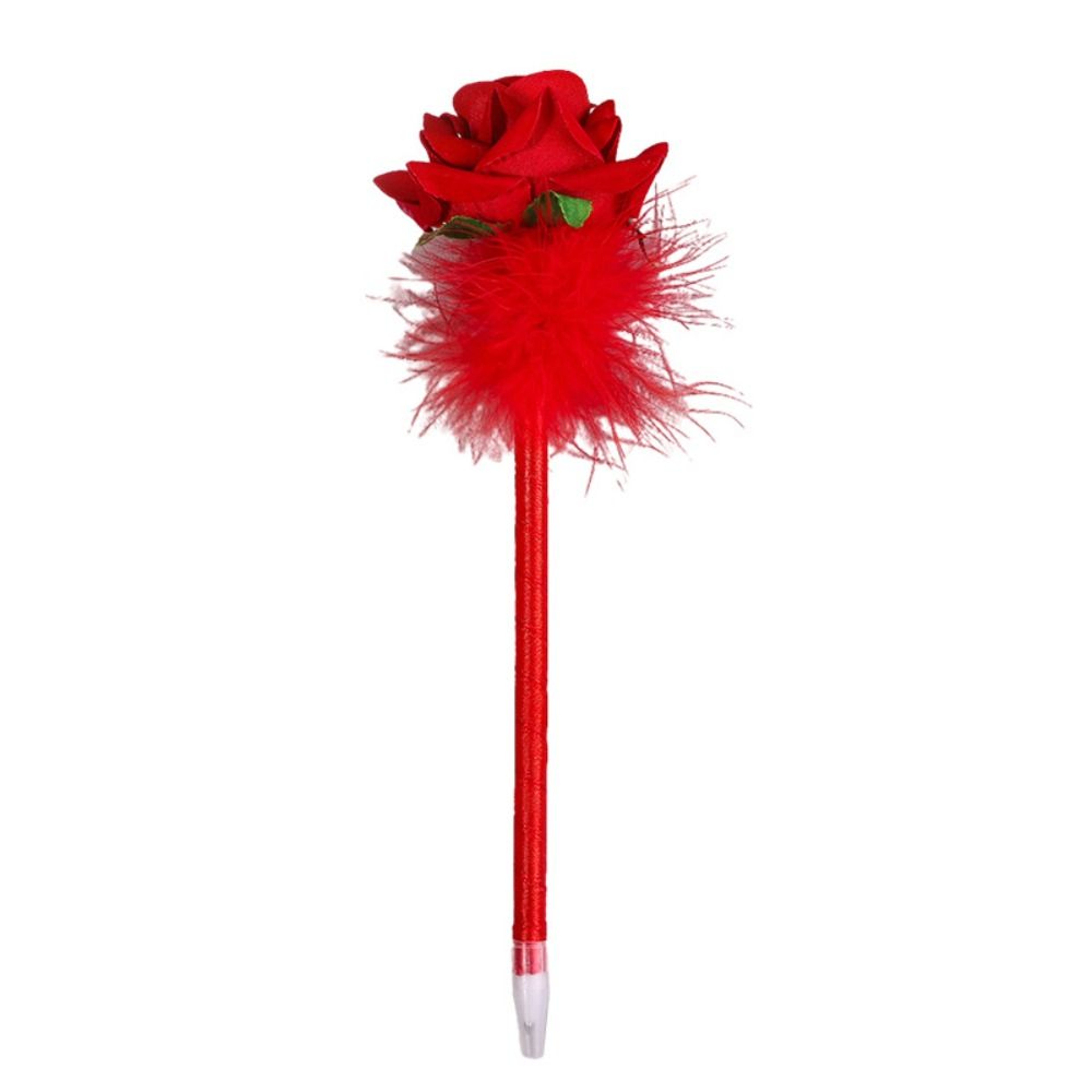 Rose Flower Ballpoint Pen Gift Smooth Writing Blue Ink Pen for Teachers Students – view 7