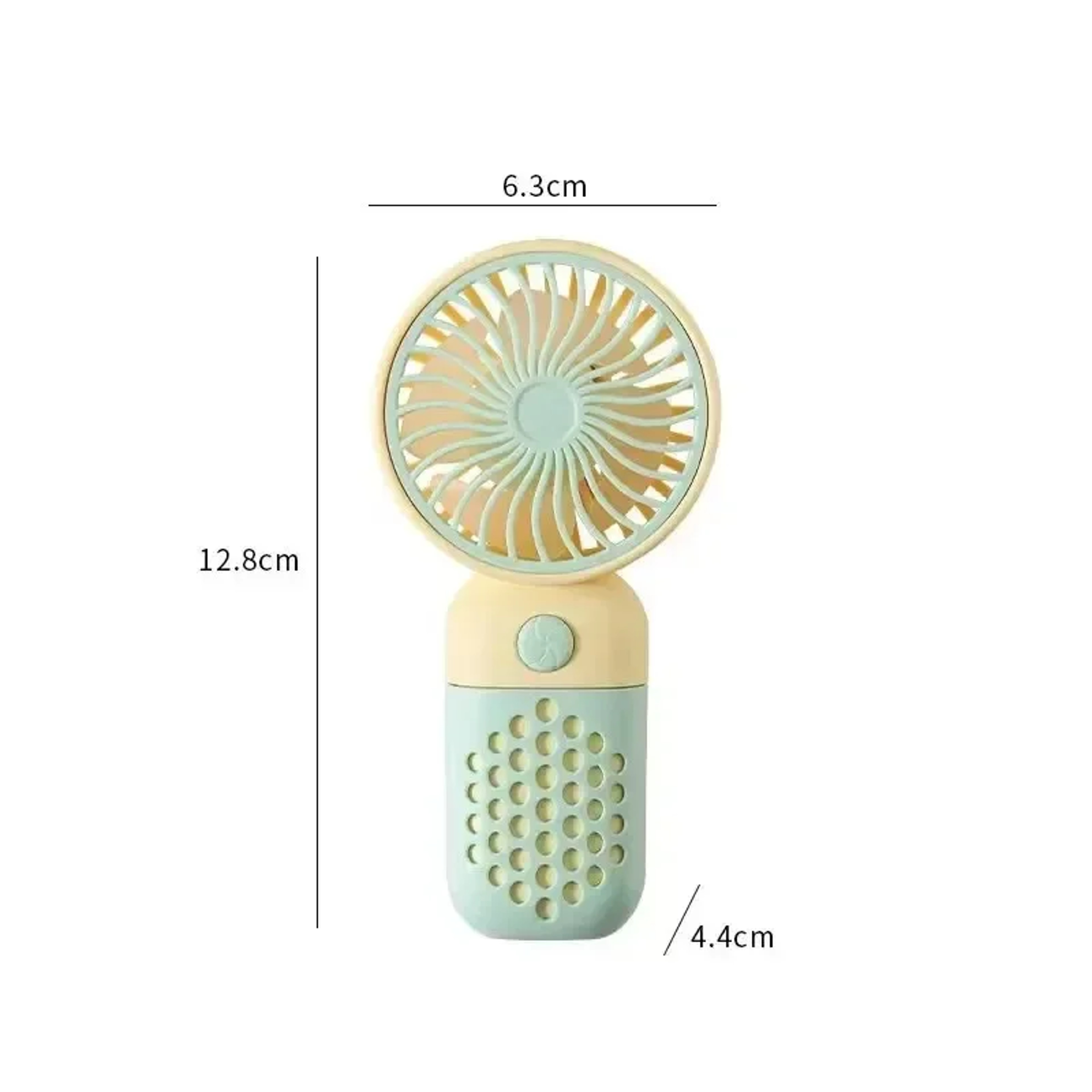 Portable Mini USB Rechargeable Handheld Fan Quiet Cooling Fan For Travel Dorm Office Outdoor 8