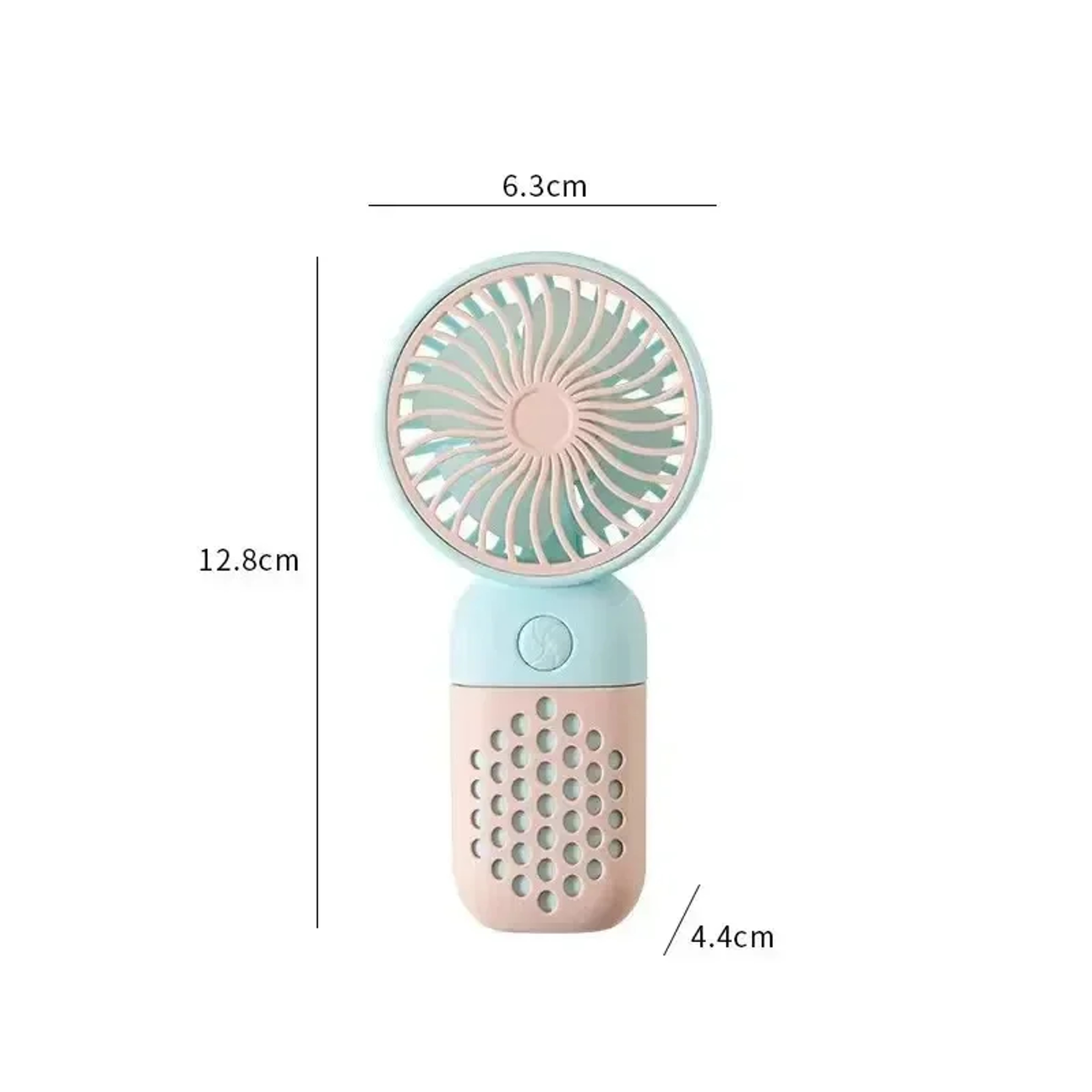 Portable Mini USB Rechargeable Handheld Fan Quiet Cooling Fan For Travel Dorm Office Outdoor 7