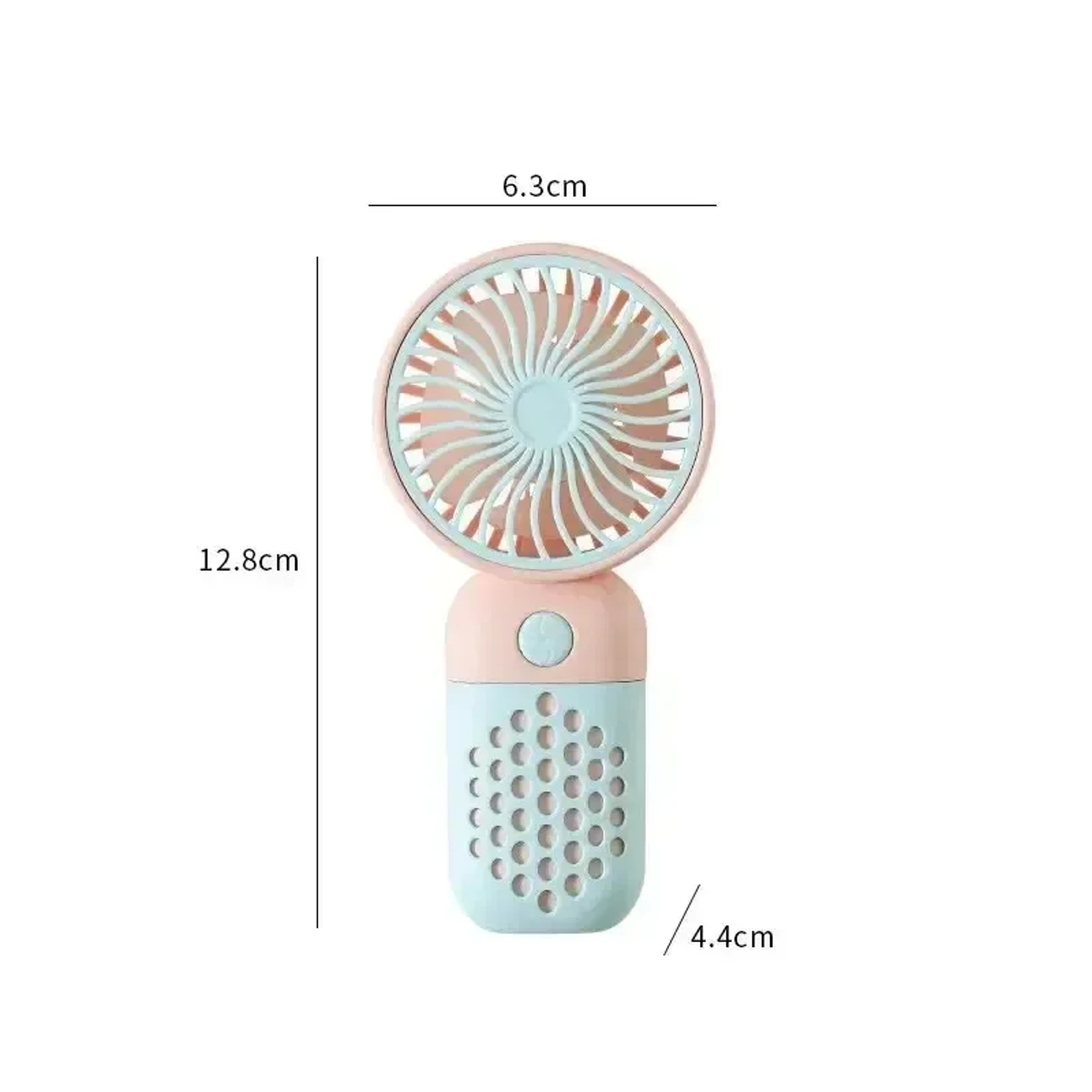 Portable Mini USB Rechargeable Handheld Fan Quiet Cooling Fan For Travel Dorm Office Outdoor 6