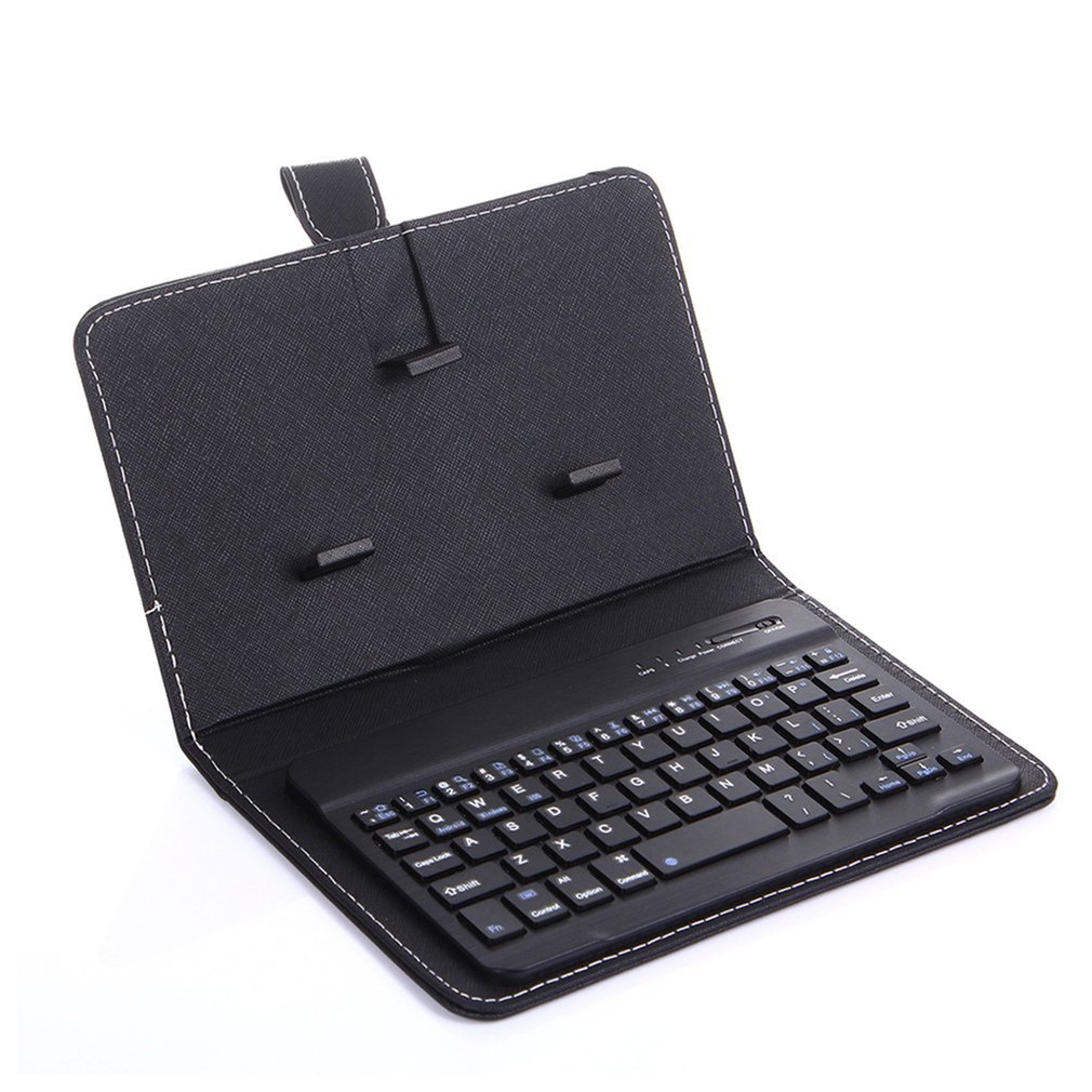 Wireless Bluetooth Keyboard With PU Case 4